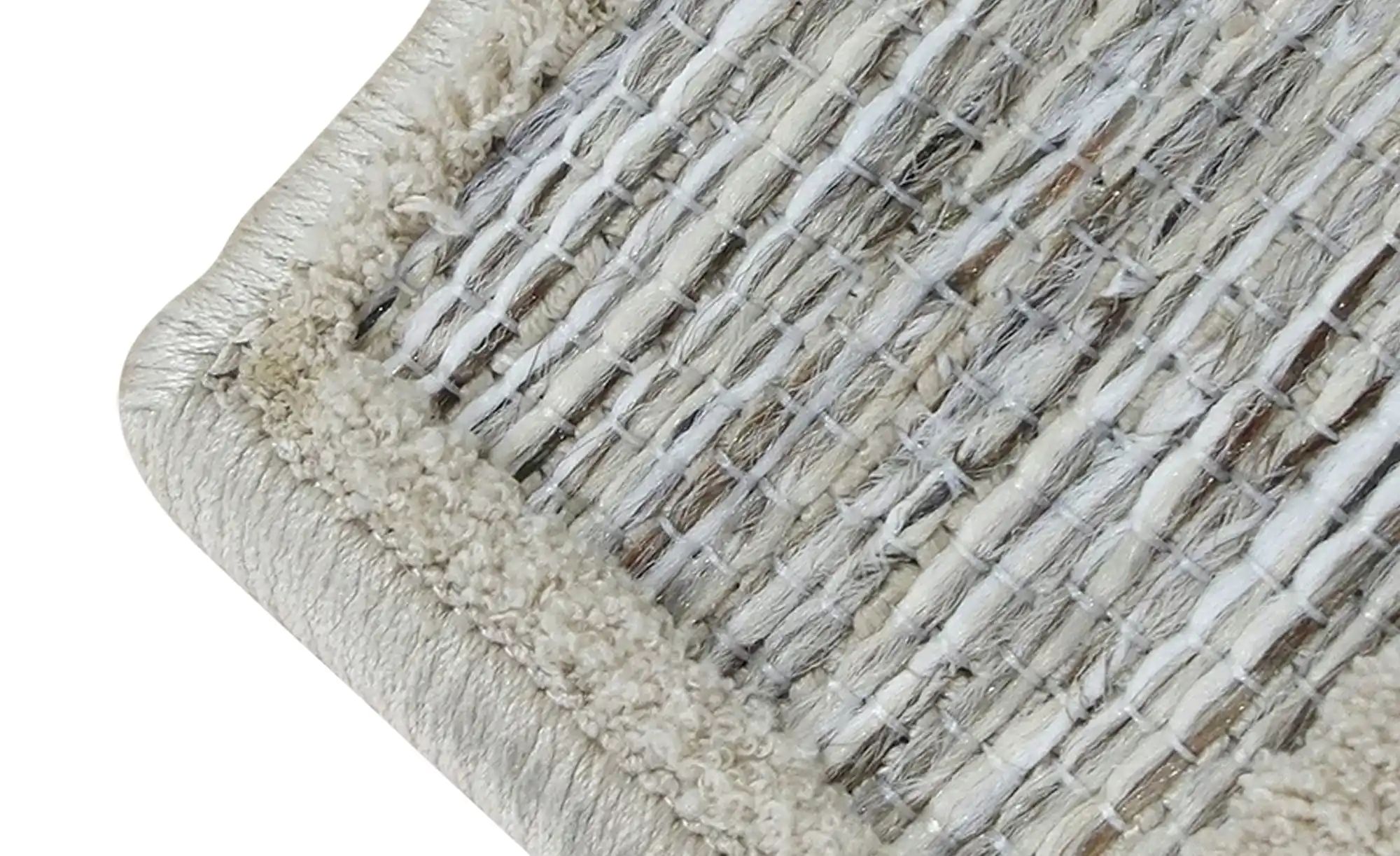 Webteppich  SOHO Rug in a Box ¦ beige ¦ Synthetische Fasern ¦ Maße (cm): B: günstig online kaufen