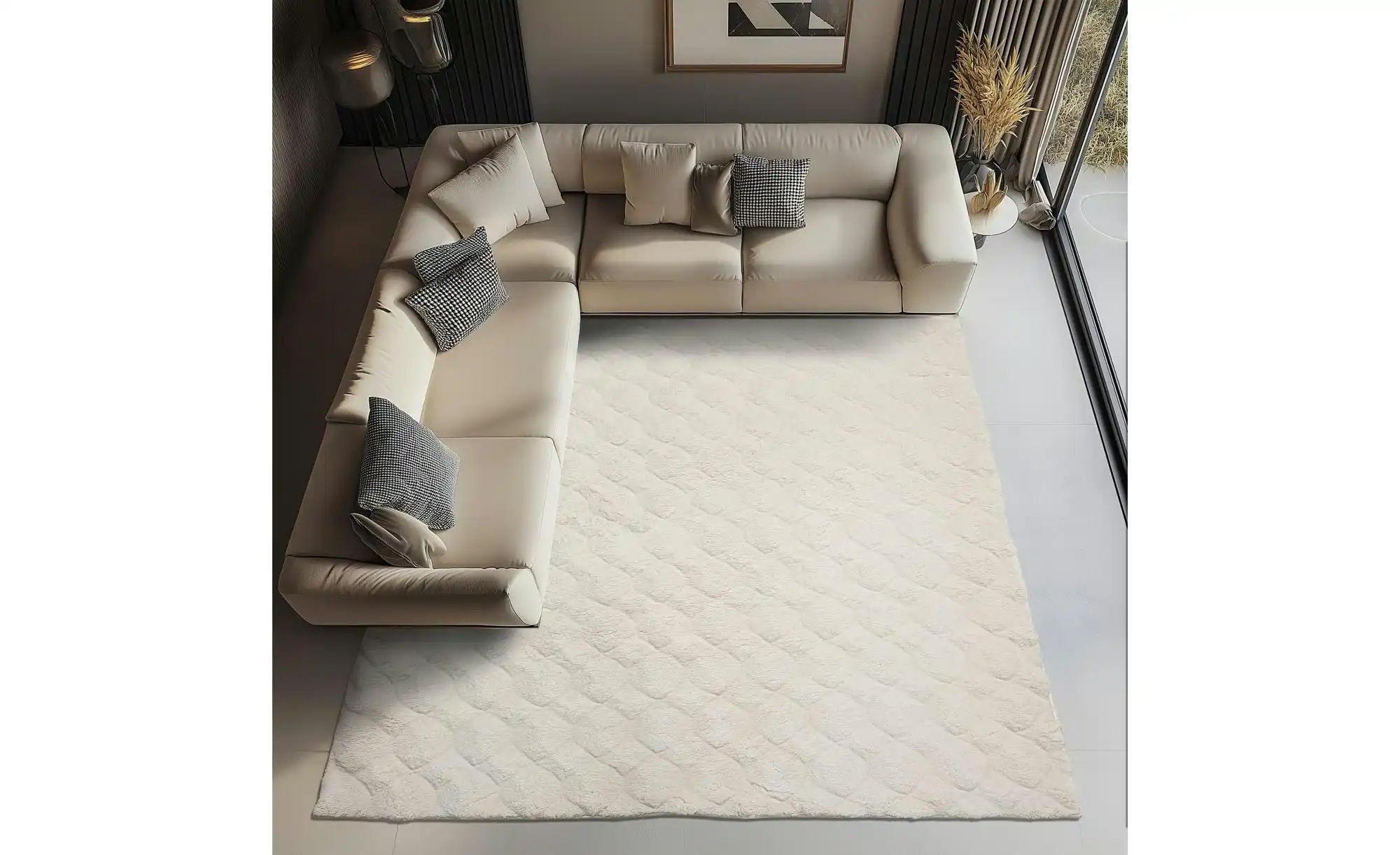Teppich   ¦ grau ¦ Synthetische Fasern ¦ Maße (cm): B: 160 H: 3 Teppiche > günstig online kaufen