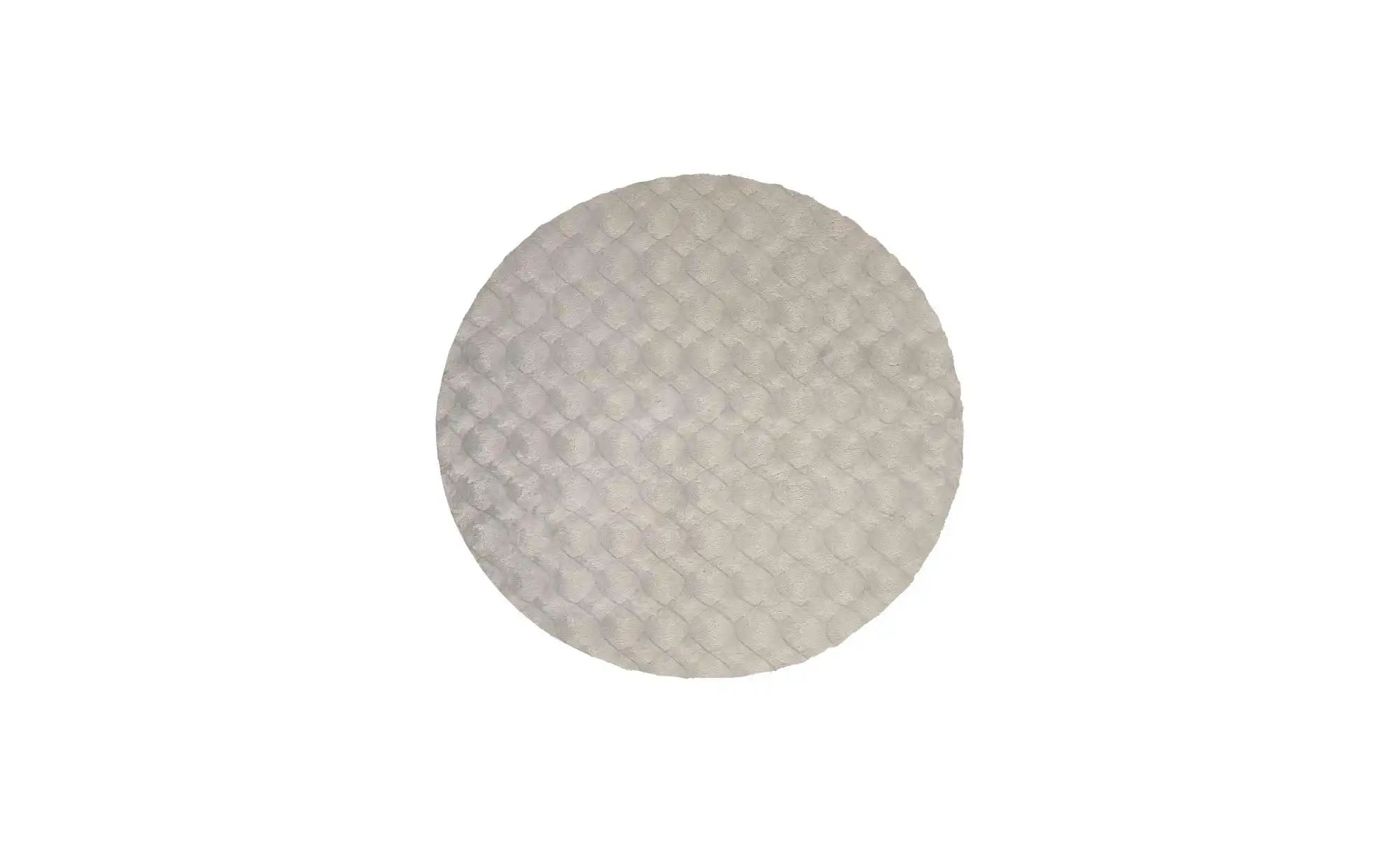Teppich   ¦ beige ¦ Synthetische Fasern ¦ Maße (cm): B: 200 H: 3  Ø: 200 Te günstig online kaufen