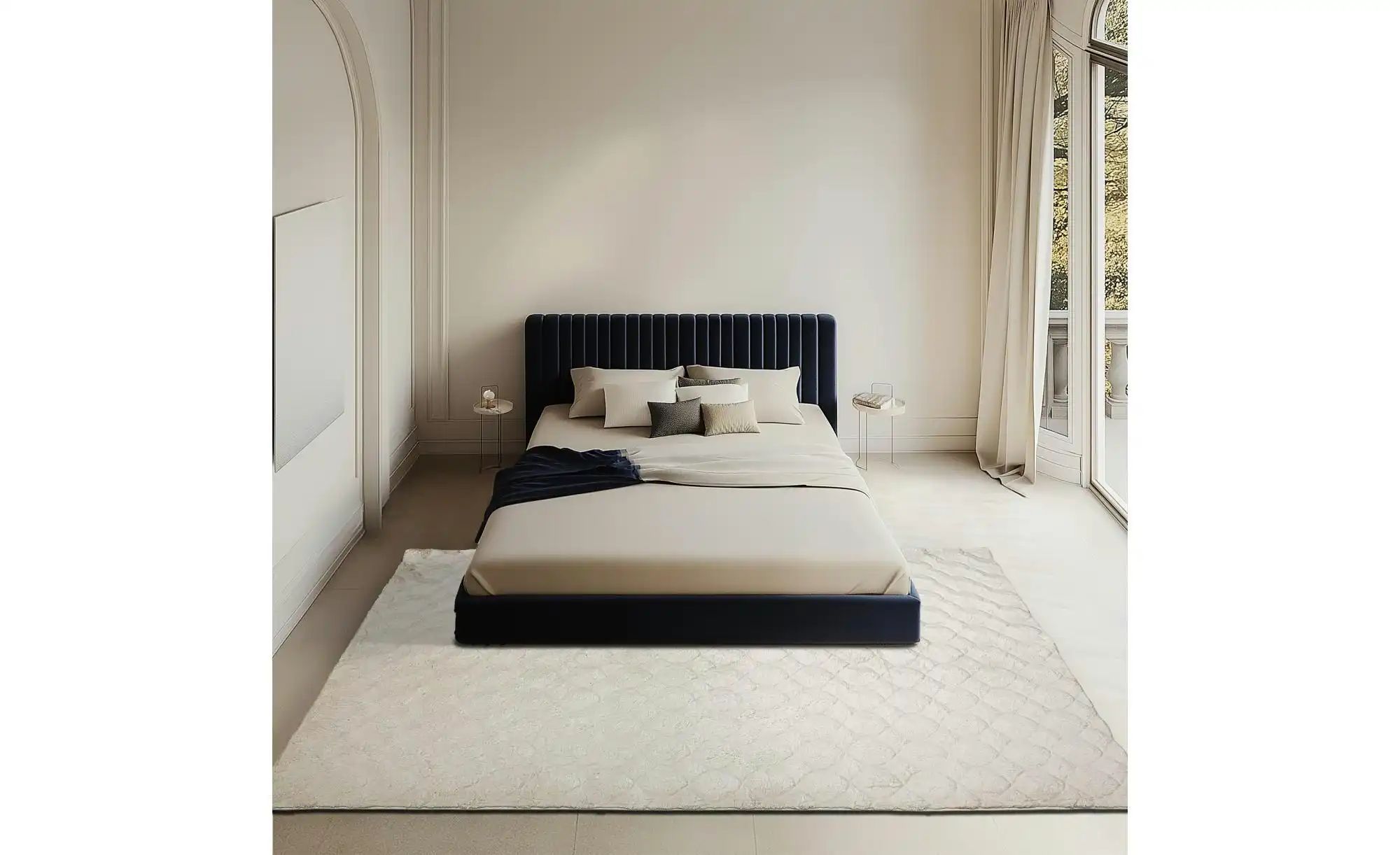 Thumbnail - Teppich   ¦ creme ¦ Synthetische Fasern ¦ Maße (cm): B: 80 Teppiche > Wohnteppiche - Höffner