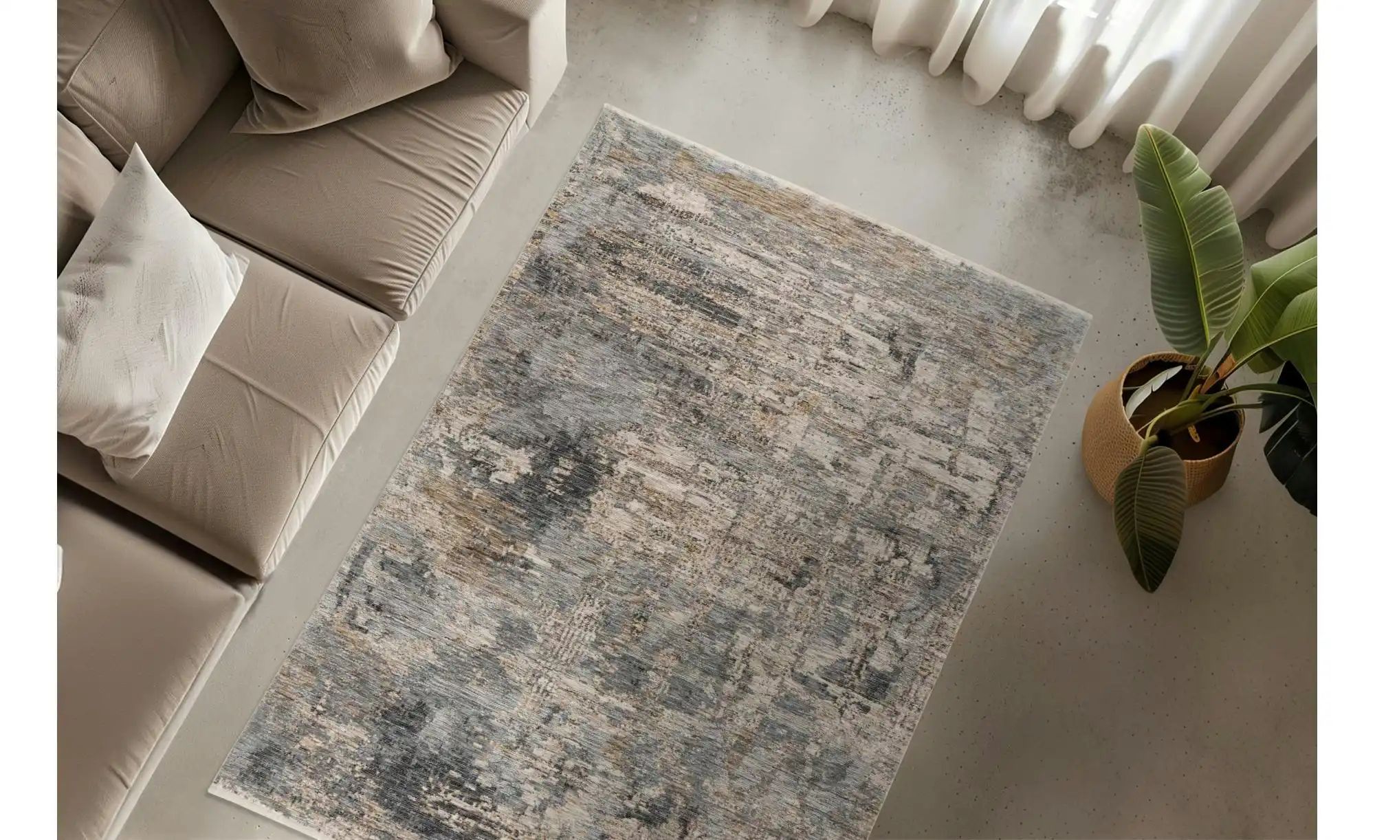 Thumbnail - Teppich   ¦ mehrfarbig ¦ Synthetische Fasern ¦ Maße (cm): B: 160 Teppiche > Wohnteppiche - Höffner