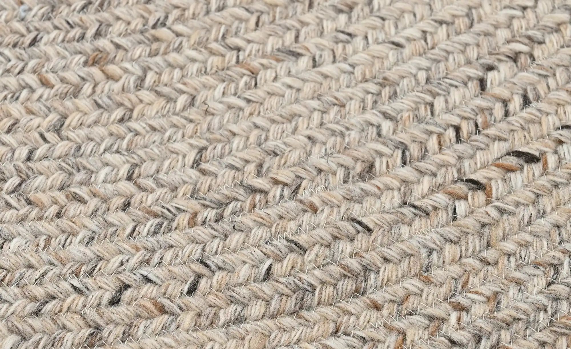 Thumbnail - como Flechtteppich Avadi ¦ beige ¦ Synthetische Fasern Ø: 120 Teppiche > Wohnteppiche - Höffner