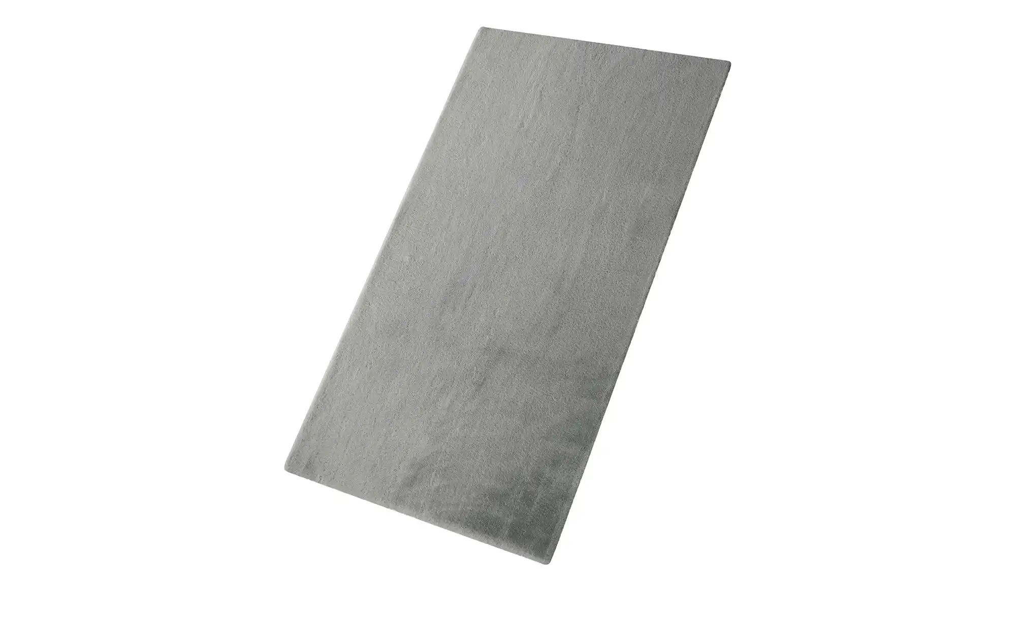 como Hochflorteppich  Bunny ¦ grau ¦ Synthetische Fasern ¦ Maße (cm): B: 80 günstig online kaufen