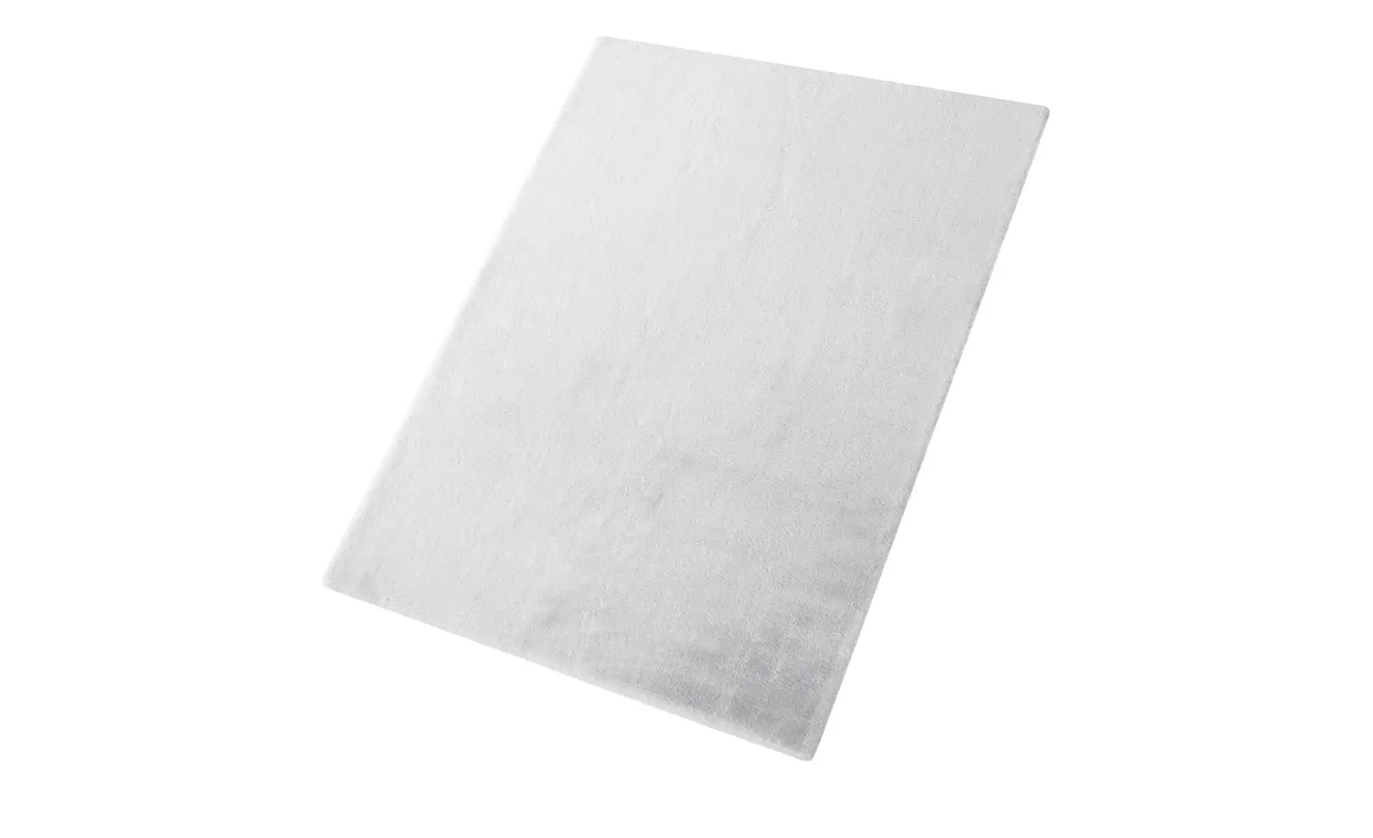 como Hochflorteppich  Bunny ¦ grau ¦ Synthetische Fasern ¦ Maße (cm): B: 16 günstig online kaufen