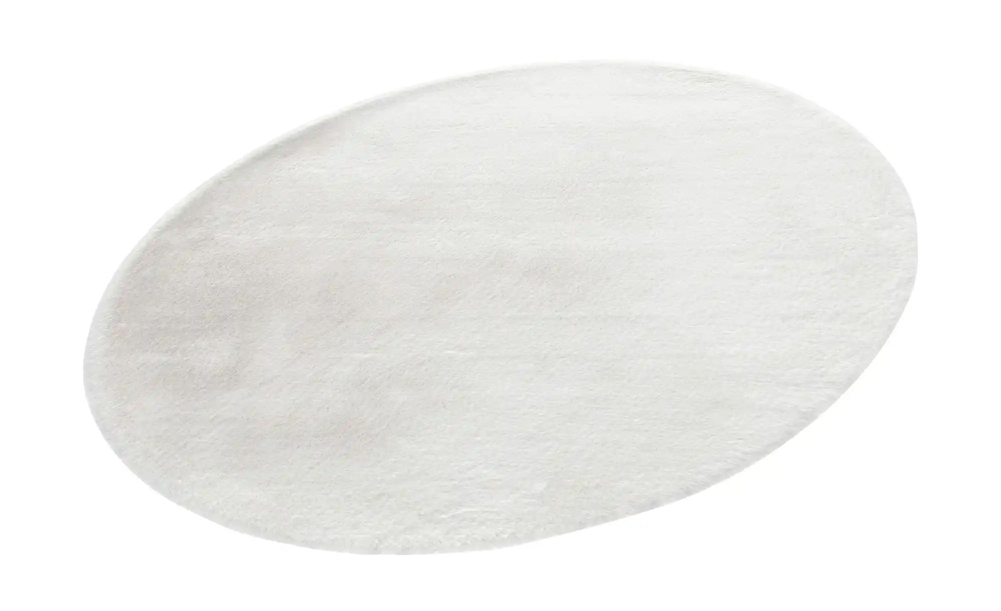 como Hochflorteppich  Bunny ¦ weiß ¦ Synthetische Fasern Ø: 160 Teppiche > günstig online kaufen