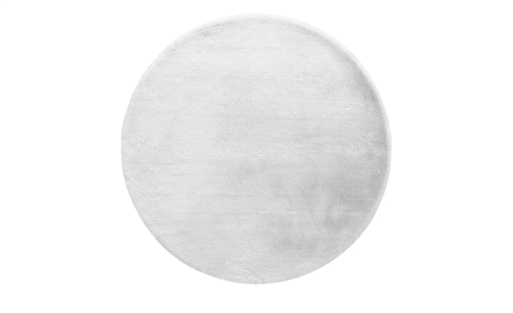 como Hochflorteppich  Bunny ¦ grau ¦ Synthetische Fasern Ø: 160 Teppiche > günstig online kaufen