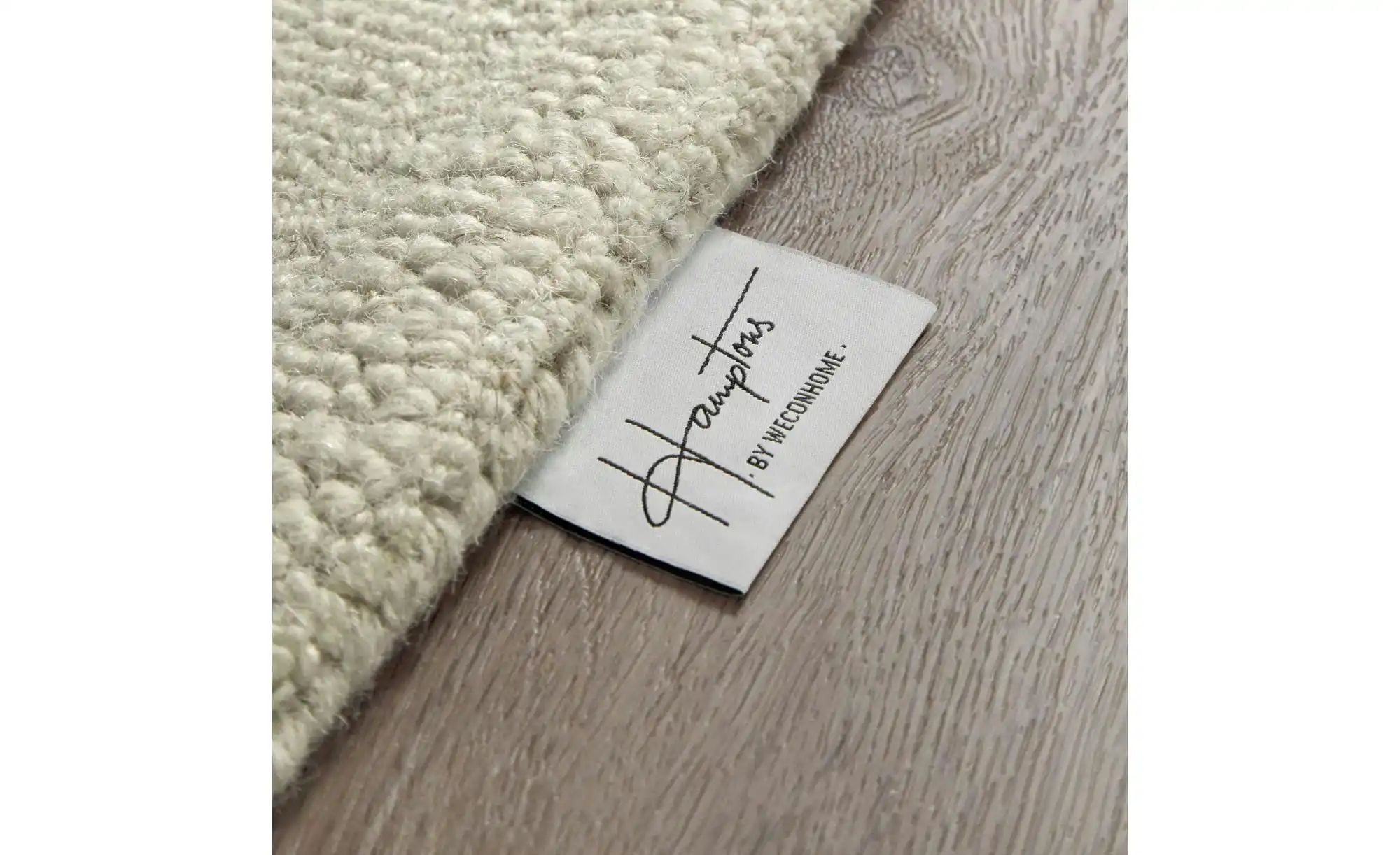 WECONhome Teppich   ¦ grau ¦ Wolle ¦ Maße (cm): B: 200 H: 10 Teppiche > Woh günstig online kaufen