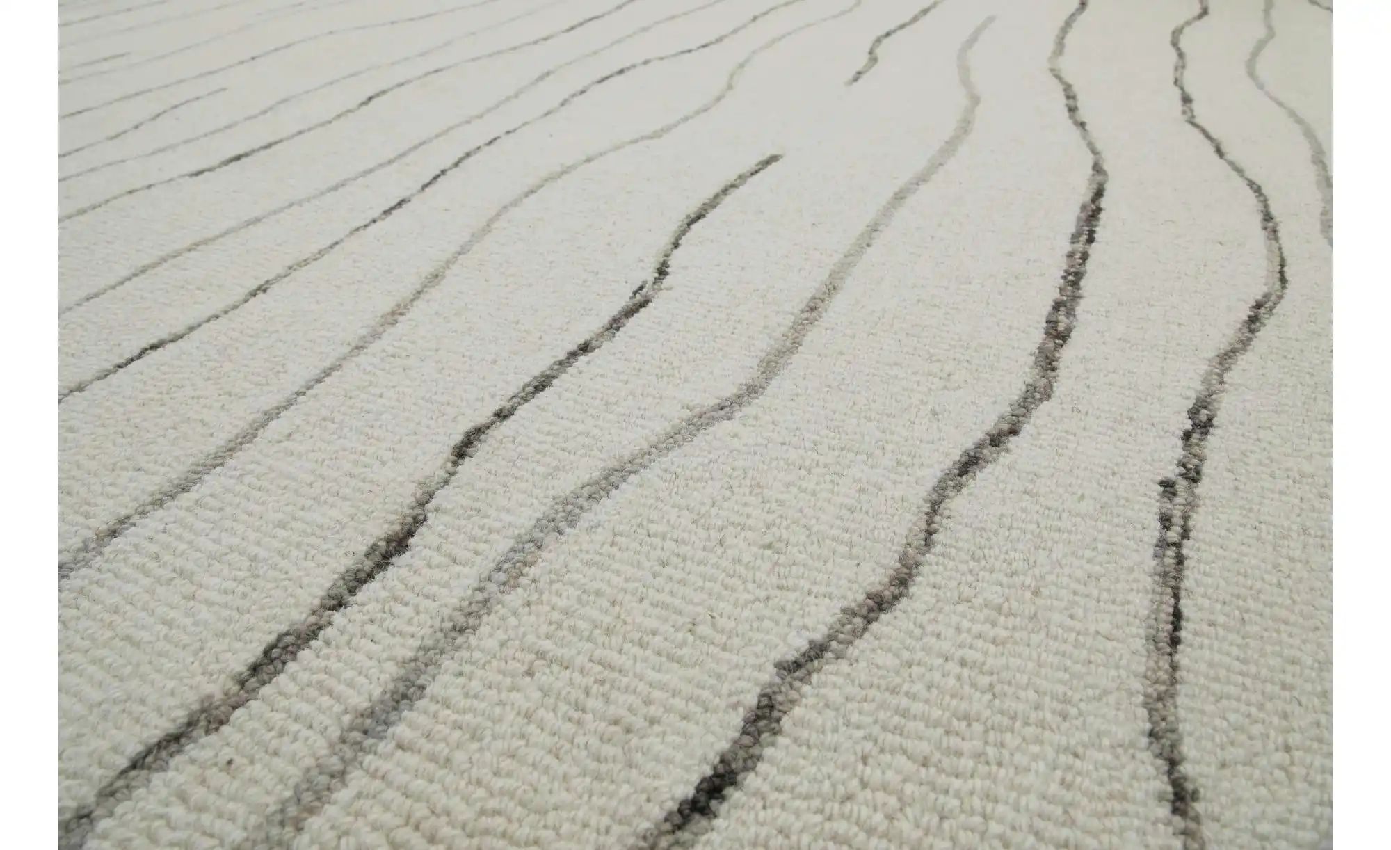 WECONhome Teppich   ¦ creme ¦ Wolle ¦ Maße (cm): B: 80 H: 5 Teppiche > Wohn günstig online kaufen