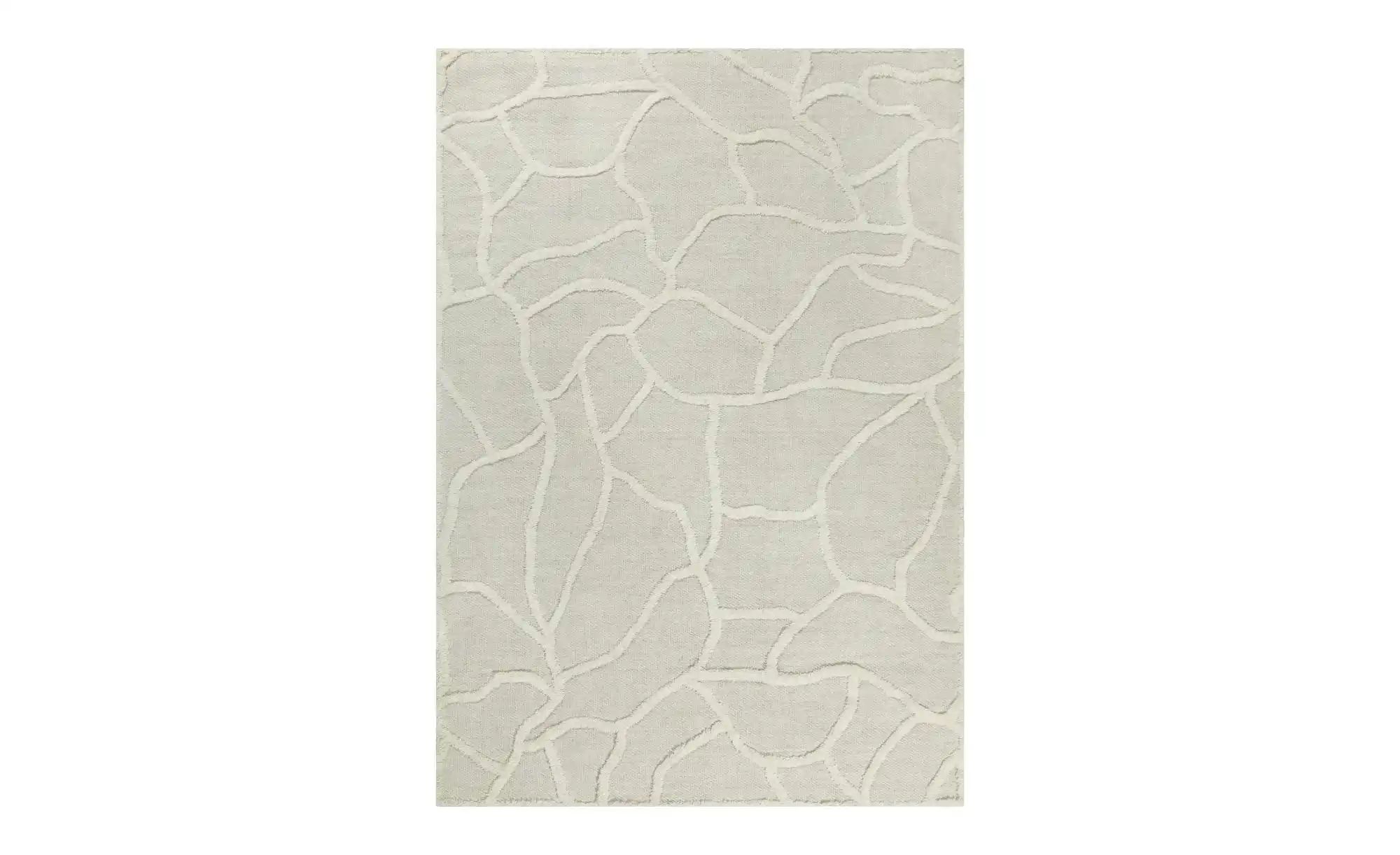 WECONhome Teppich   ¦ creme ¦ Synthetische Fasern ¦ Maße (cm): B: 40 H: 10 günstig online kaufen