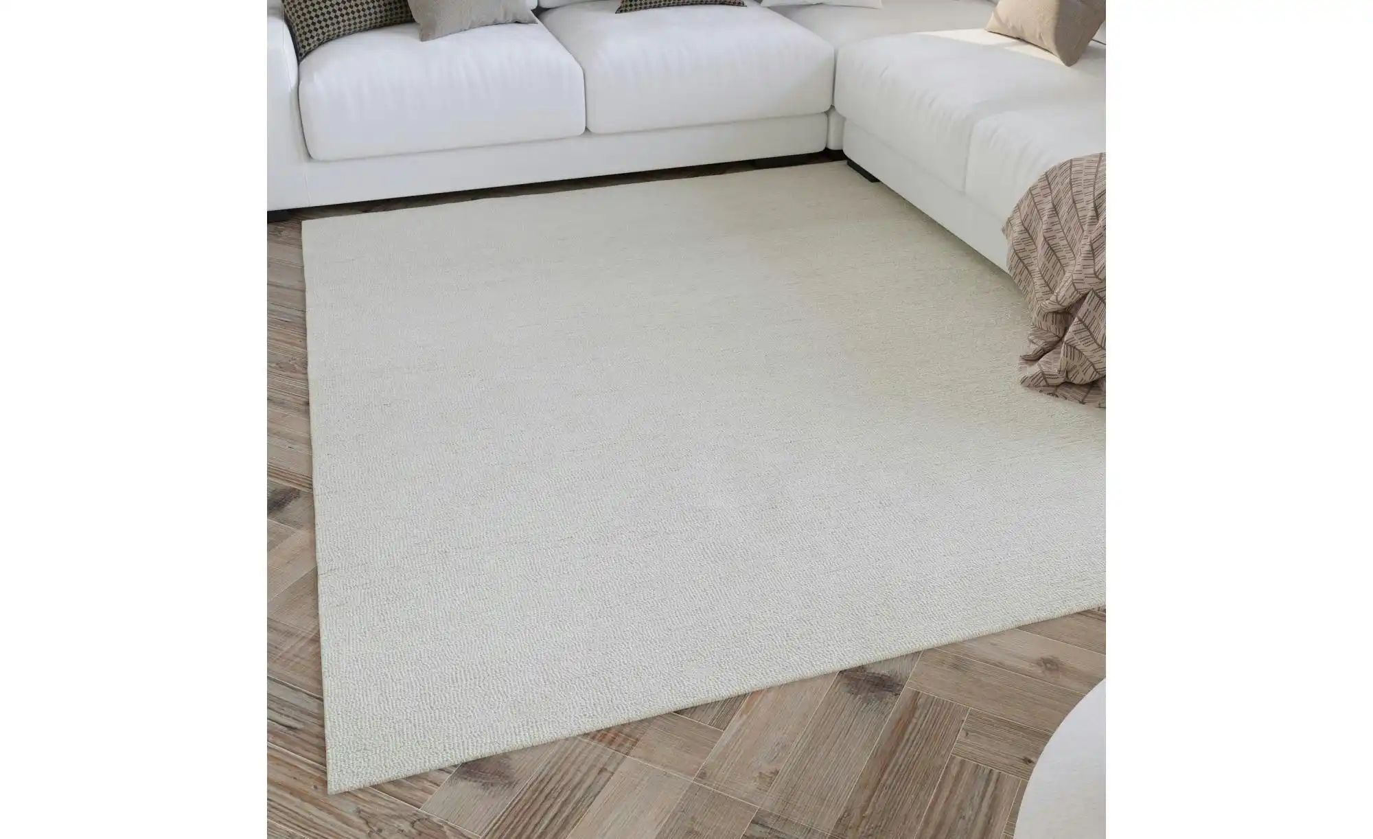 WECONhome Teppich   ¦ weiß ¦ Wolle ¦ Maße (cm): B: 240 H: 5 Teppiche > Wohn günstig online kaufen