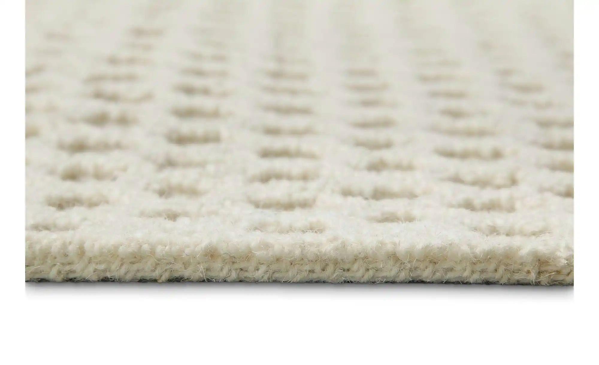 WECONhome Teppich   ¦ weiß ¦ Wolle ¦ Maße (cm): B: 180 H: 6 Teppiche > Wohn günstig online kaufen