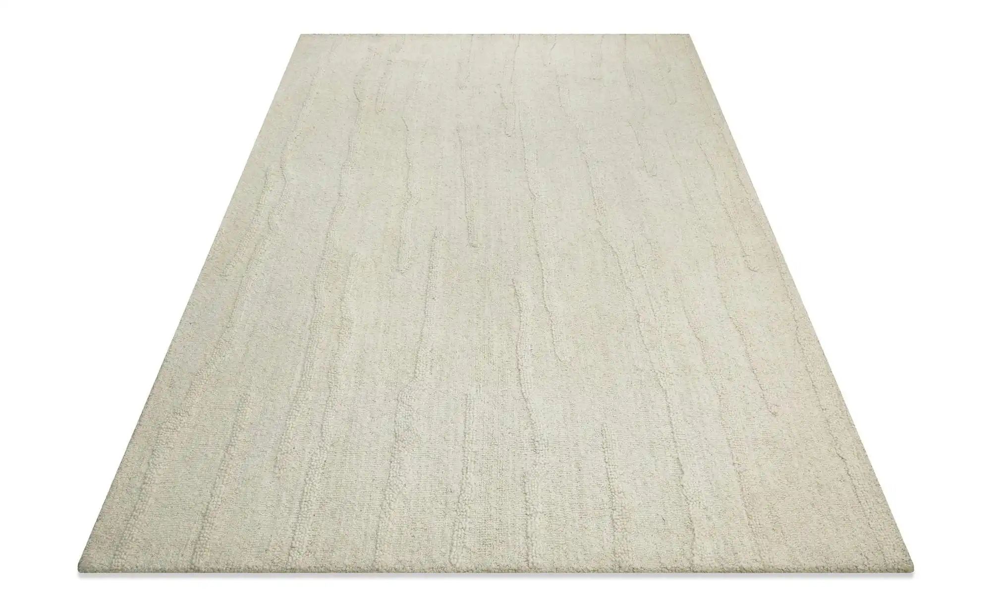 WECONhome Teppich   ¦ creme ¦ Wolle ¦ Maße (cm): B: 110 H: 10 Teppiche > Wo günstig online kaufen