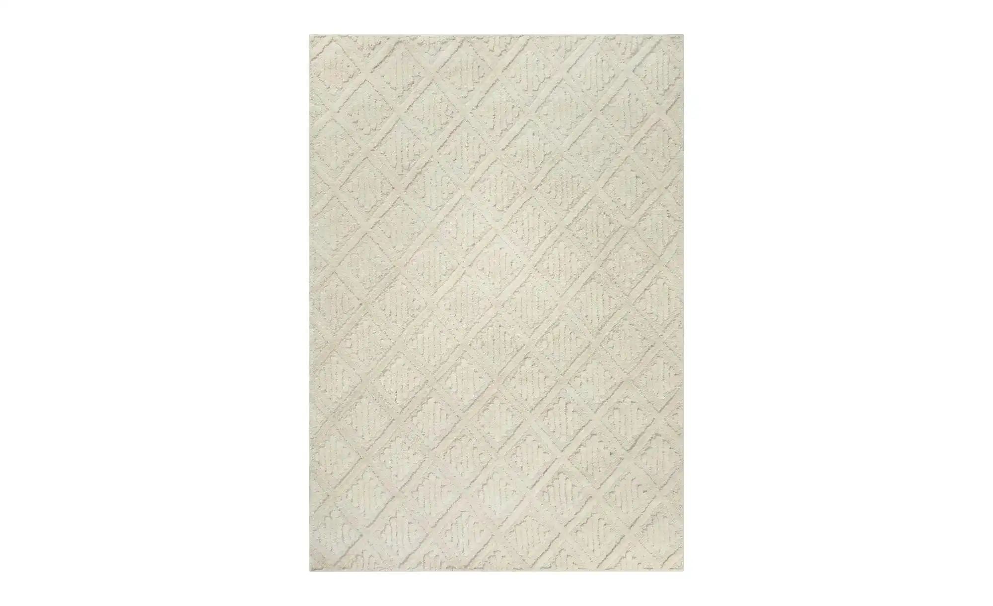WECONhome Teppich   ¦ creme ¦ Wolle ¦ Maße (cm): B: 40 H: 10 Teppiche > Woh günstig online kaufen