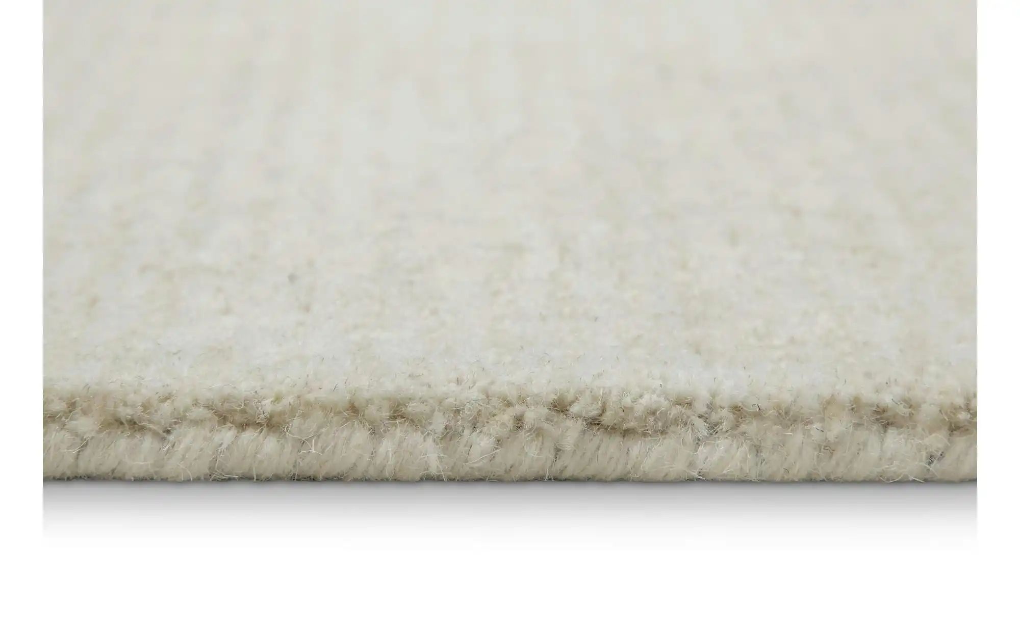 WECONhome Teppich   ¦ creme ¦ Synthetische Fasern ¦ Maße (cm): B: 40 H: 10 günstig online kaufen