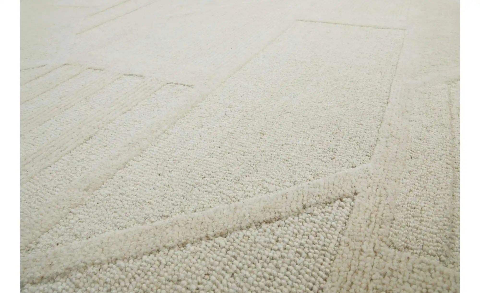 WECONhome Teppich   ¦ creme ¦ Wolle ¦ Maße (cm): B: 140 H: 10 Teppiche > Wo günstig online kaufen