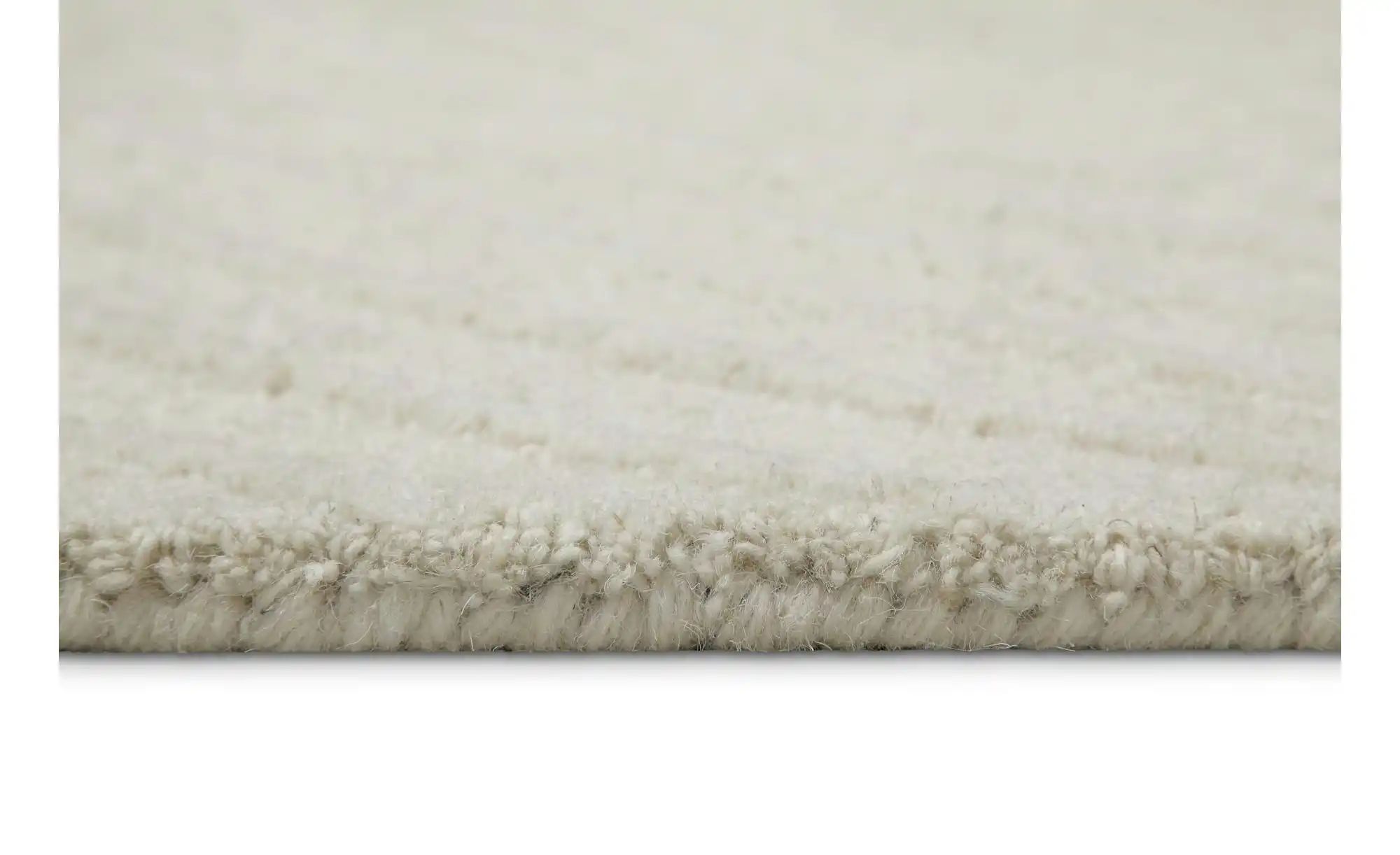 WECONhome Teppich   ¦ creme ¦ Wolle ¦ Maße (cm): B: 160 H: 10 Teppiche > Wo günstig online kaufen