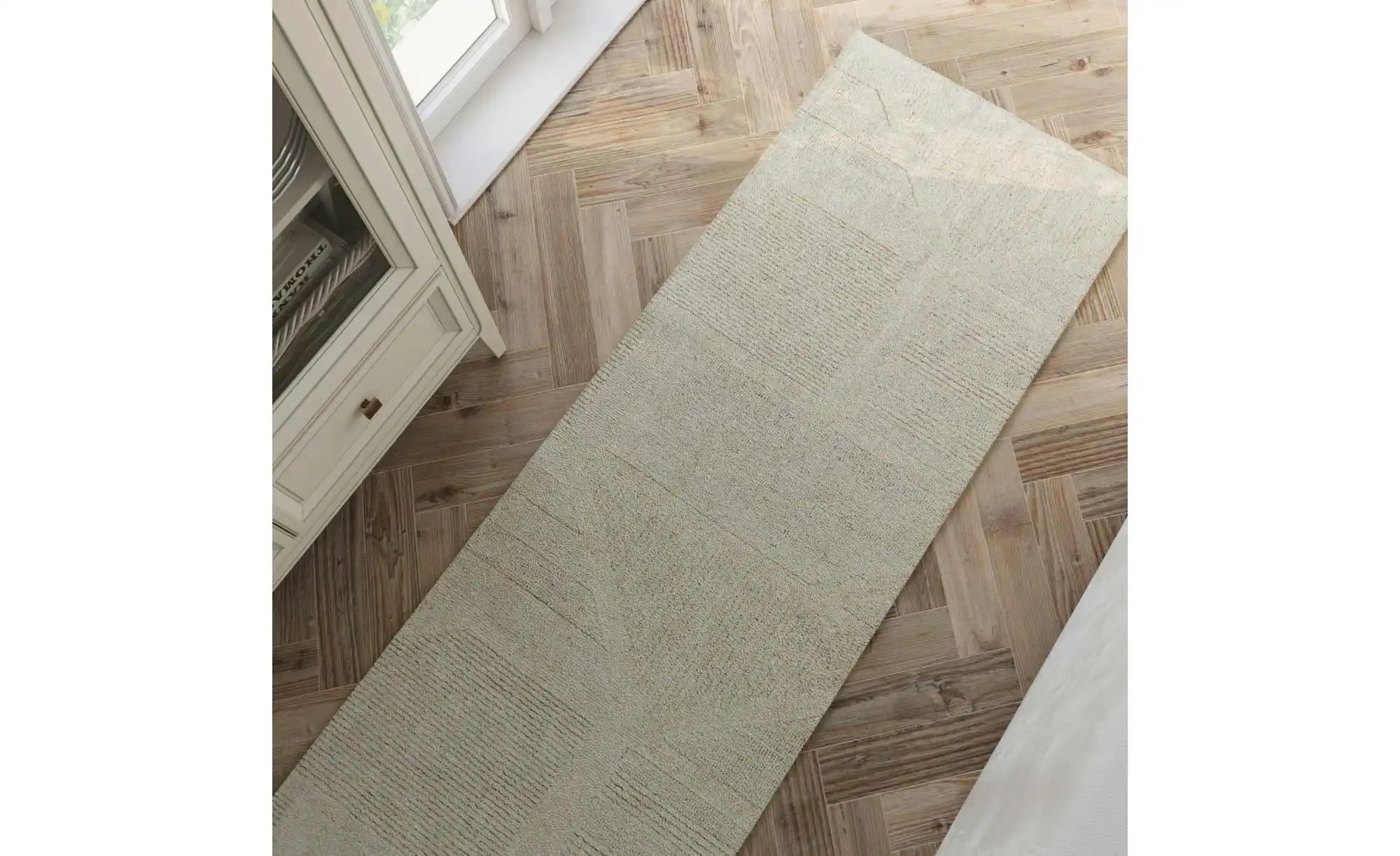 WECONhome Teppich   ¦ creme ¦ Wolle ¦ Maße (cm): B: 80 H: 10 Teppiche > Woh günstig online kaufen
