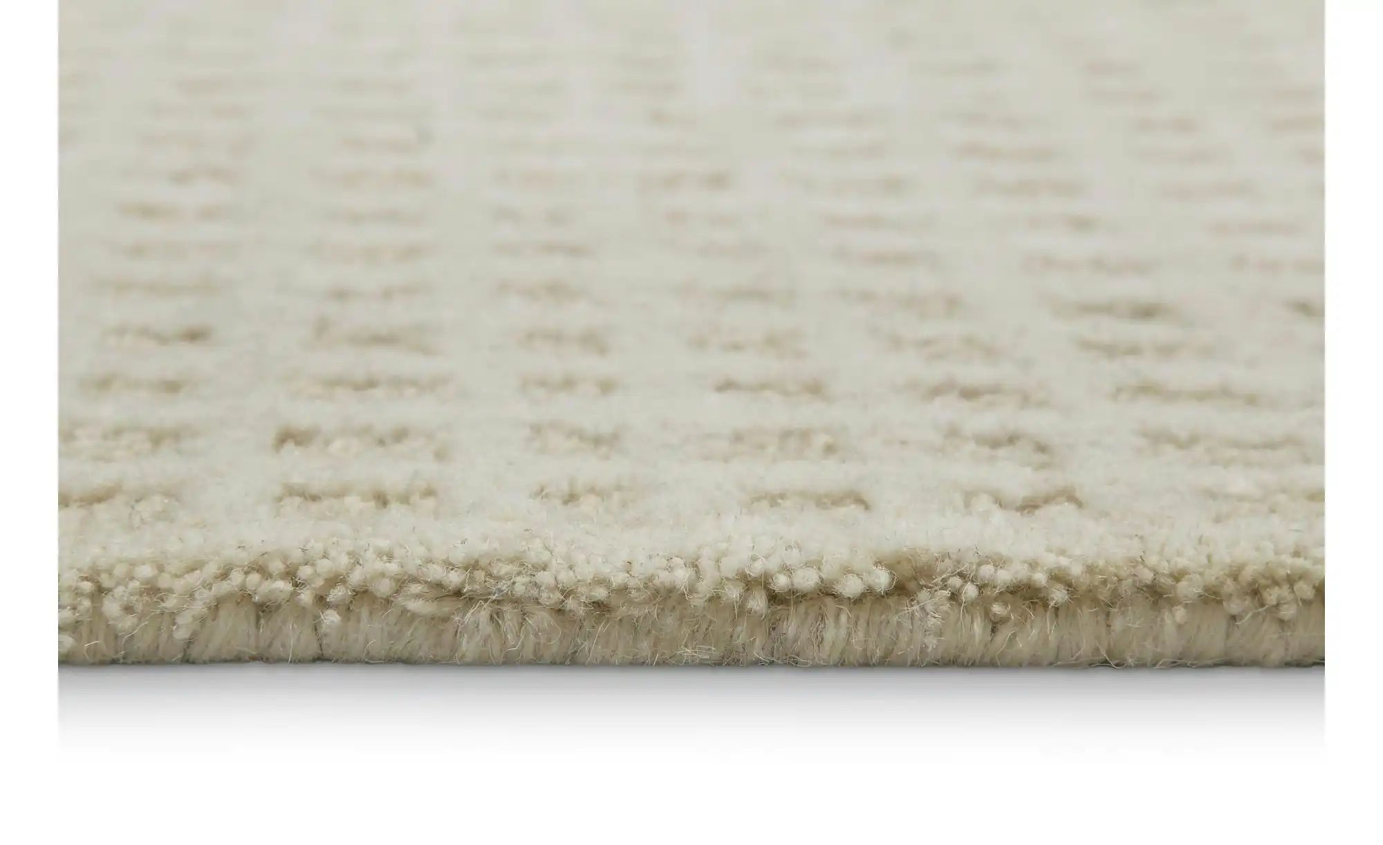 WECONhome Teppich   ¦ creme ¦ Synthetische Fasern ¦ Maße (cm): B: 200 H: 12 günstig online kaufen