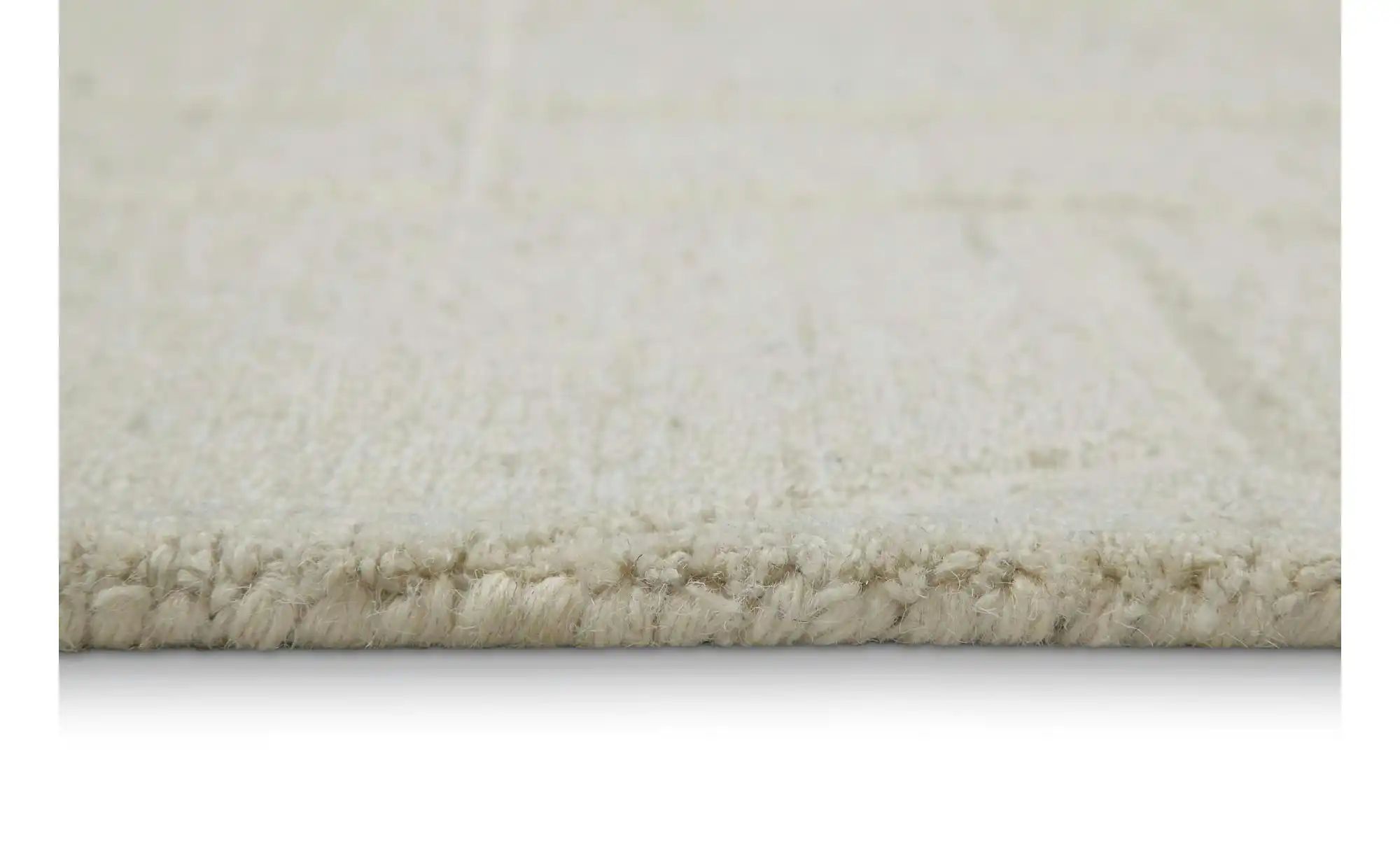 WECONhome Teppich   ¦ creme ¦ Synthetische Fasern ¦ Maße (cm): B: 40 H: 6 T günstig online kaufen