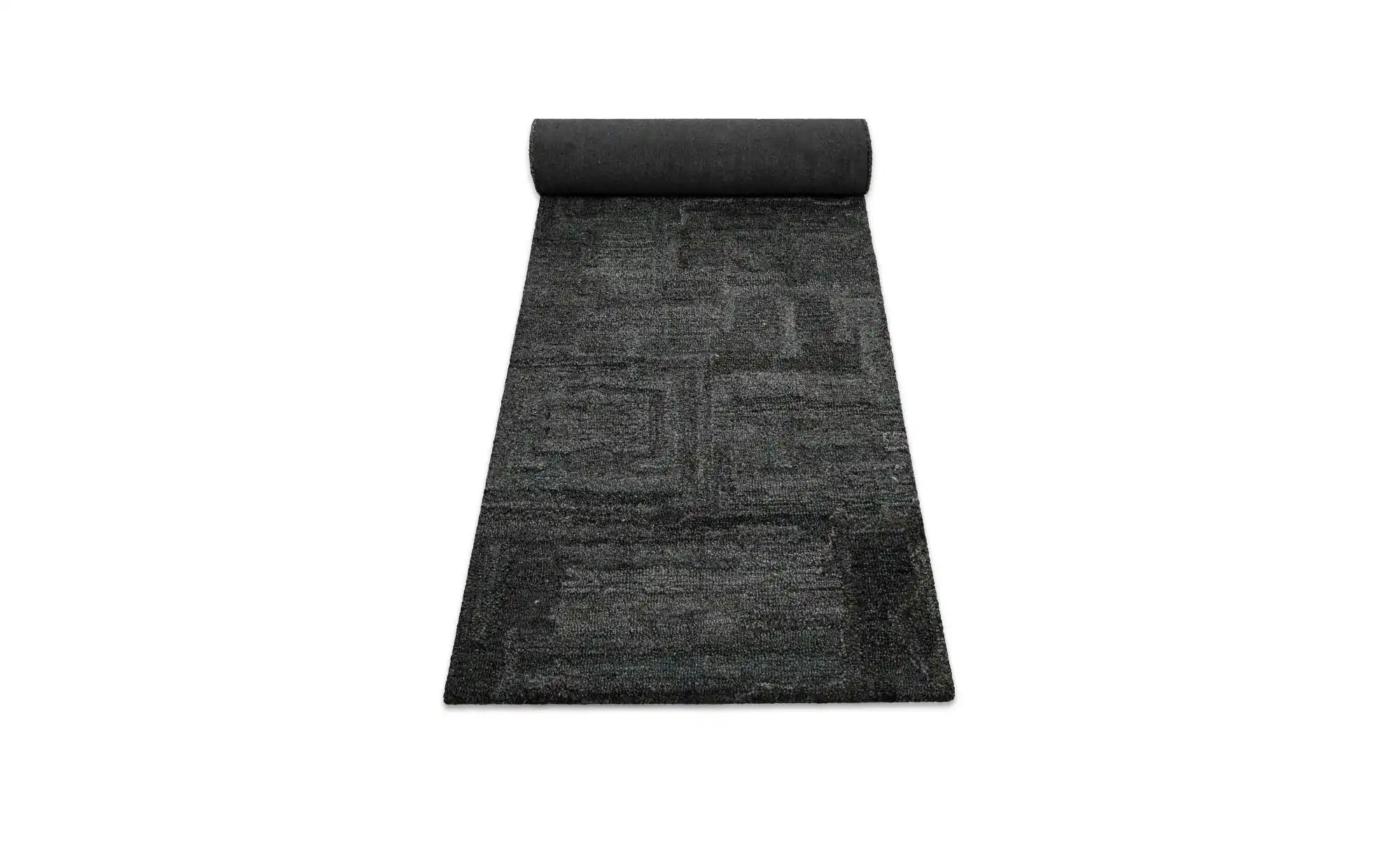 WECONhome Teppich   ¦ schwarz ¦ Synthetische Fasern ¦ Maße (cm): B: 80 H: 1 günstig online kaufen