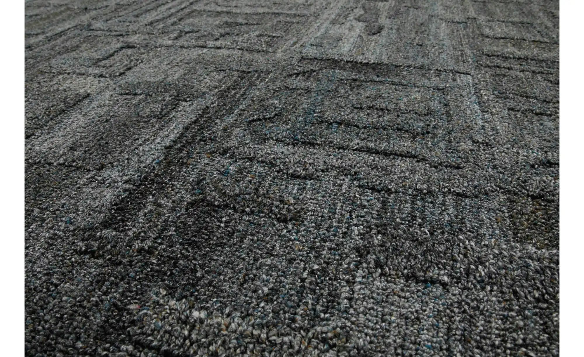 WECONhome Teppich   ¦ schwarz ¦ Synthetische Fasern ¦ Maße (cm): B: 180 H: günstig online kaufen