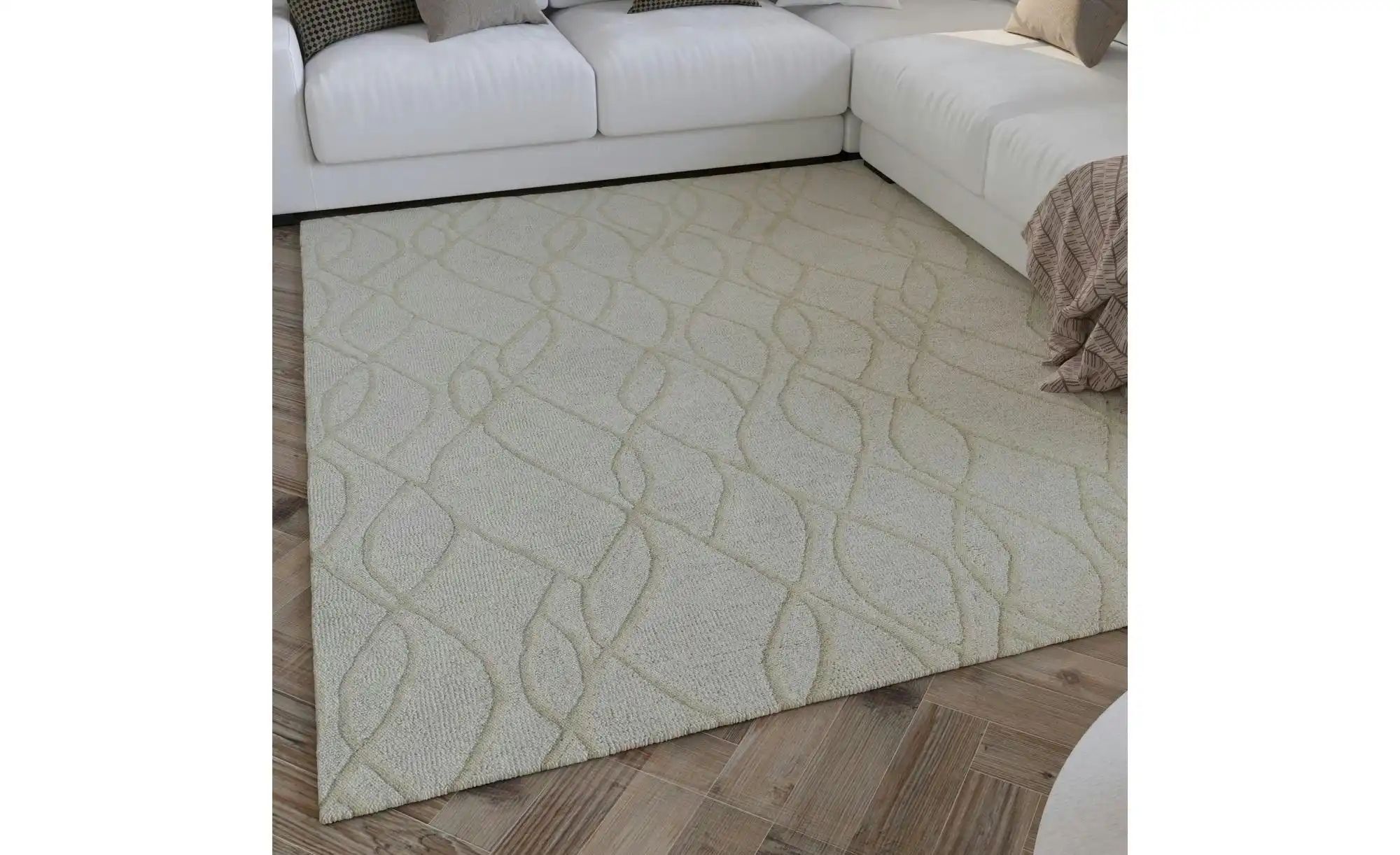 Thumbnail - WECONhome Teppich ¦ creme ¦ Wolle ¦ Maße (cm): B: 140 H: 10 Teppiche > Wohnteppiche - Höffner