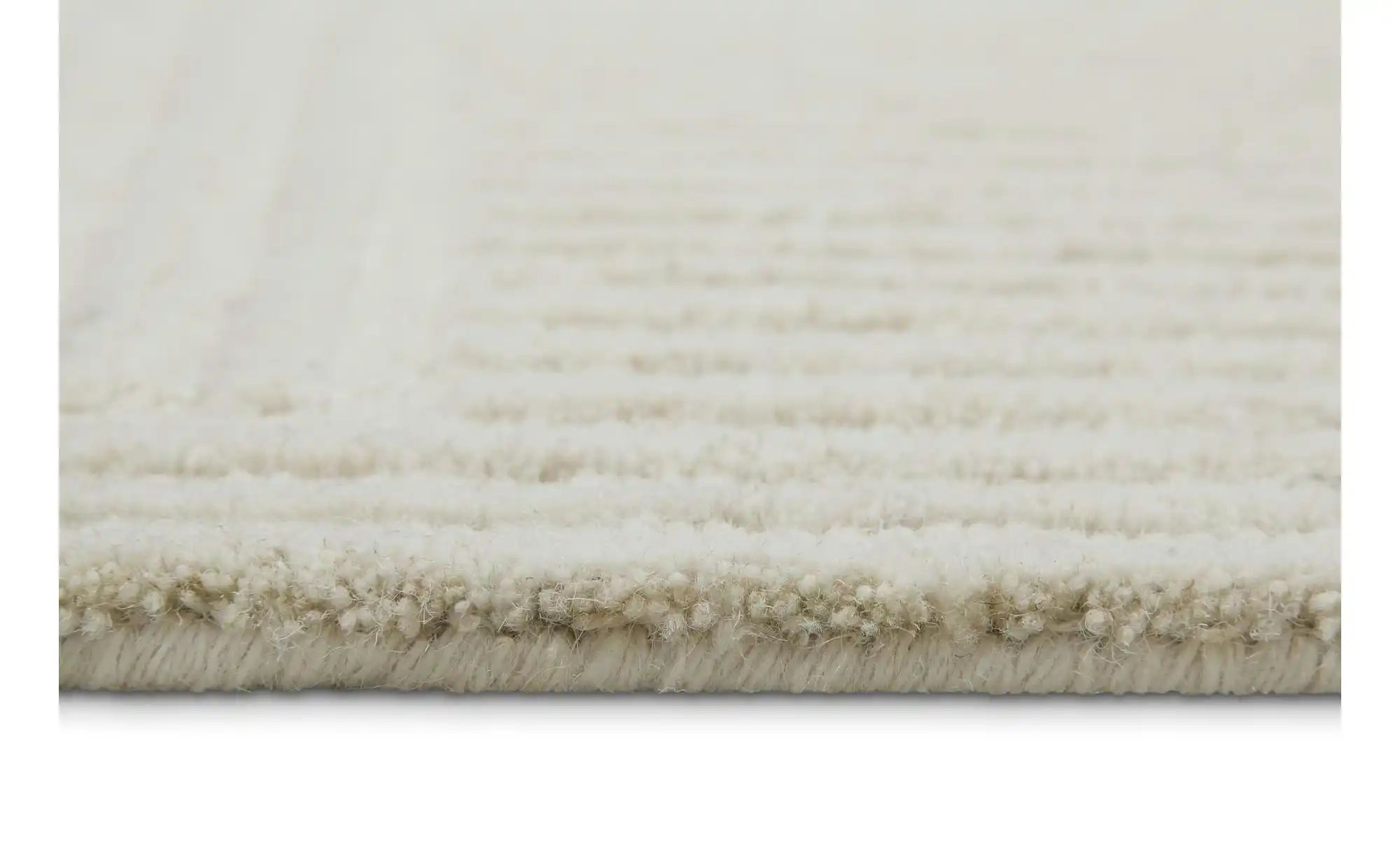 WECONhome Teppich   ¦ creme ¦ Wolle ¦ Maße (cm): B: 160 H: 10 Teppiche > Wo günstig online kaufen