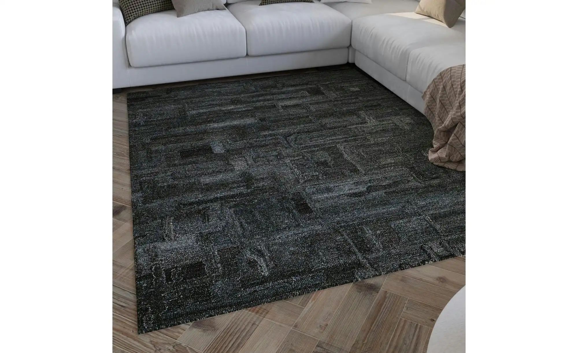WECONhome Teppich   ¦ schwarz ¦ Synthetische Fasern ¦ Maße (cm): B: 240 H: günstig online kaufen