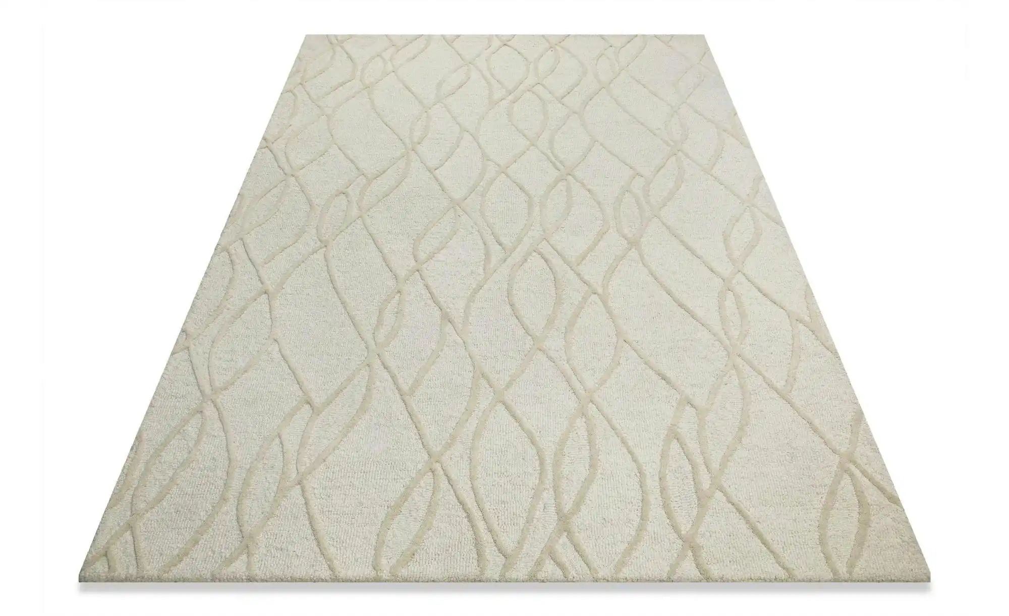 WECONhome Teppich   ¦ creme ¦ Wolle ¦ Maße (cm): B: 200 H: 10 Teppiche > Wo günstig online kaufen