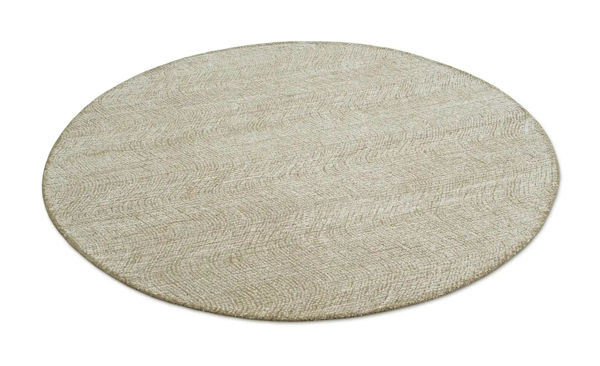 WECONhome Teppich   ¦ beige ¦ Wolle ¦ Maße (cm): B: 180 H: 5 Teppiche > Woh günstig online kaufen