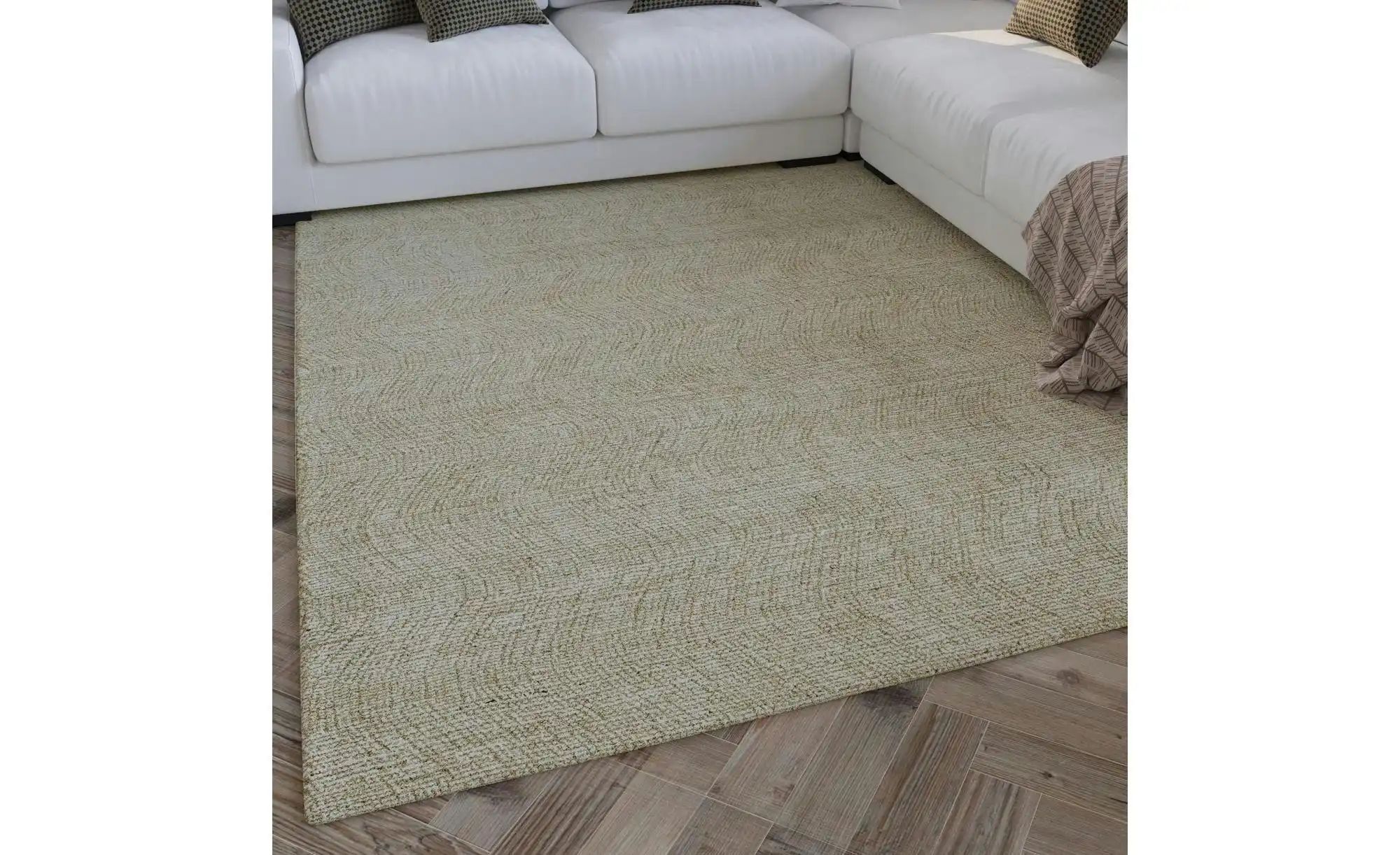 WECONhome Teppich   ¦ beige ¦ Wolle ¦ Maße (cm): B: 240 H: 5 Teppiche > Woh günstig online kaufen