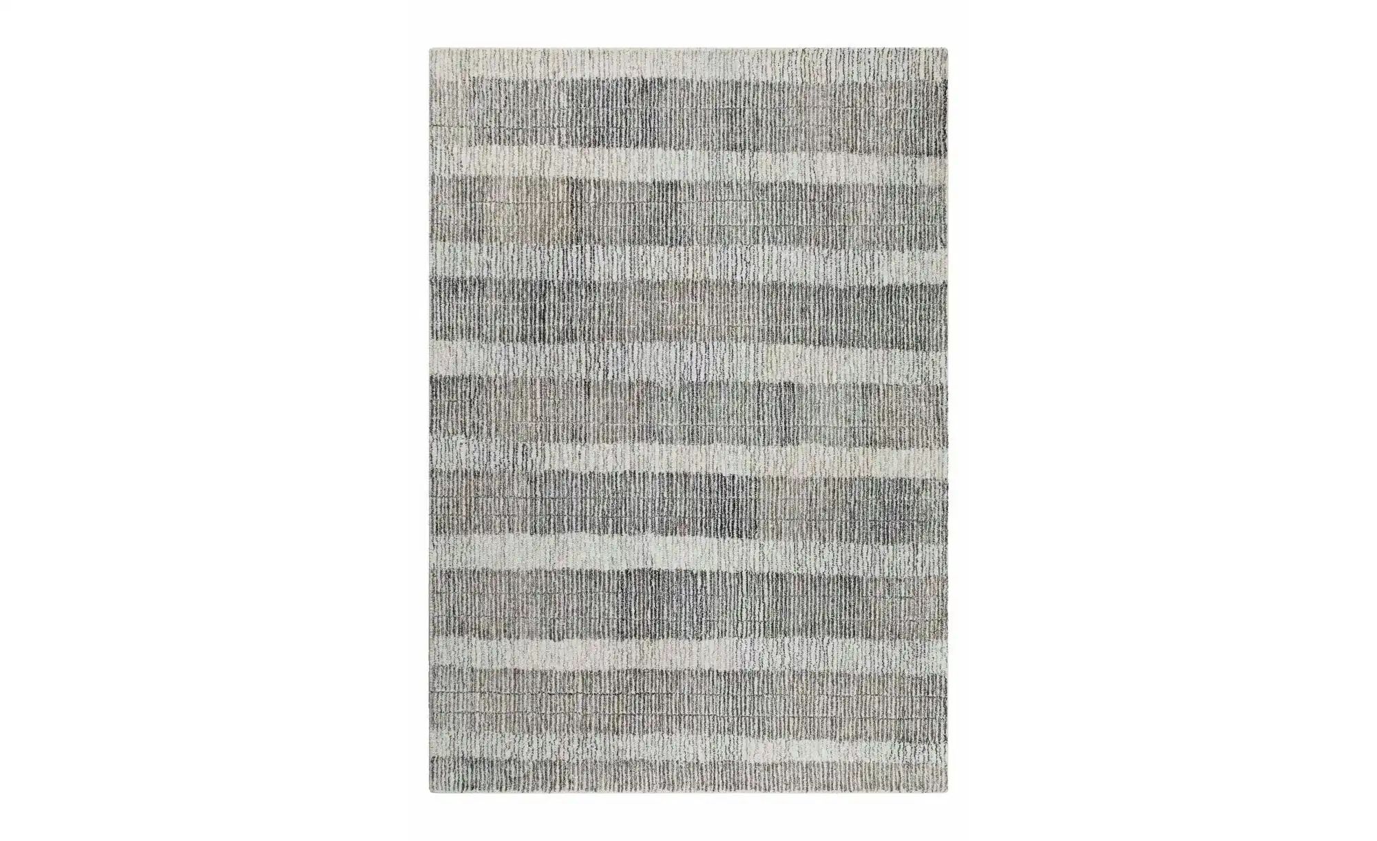 WECONhome Teppich   ¦ grau ¦ Wolle,Synthetische Fasern ¦ Maße (cm): B: 40 H günstig online kaufen