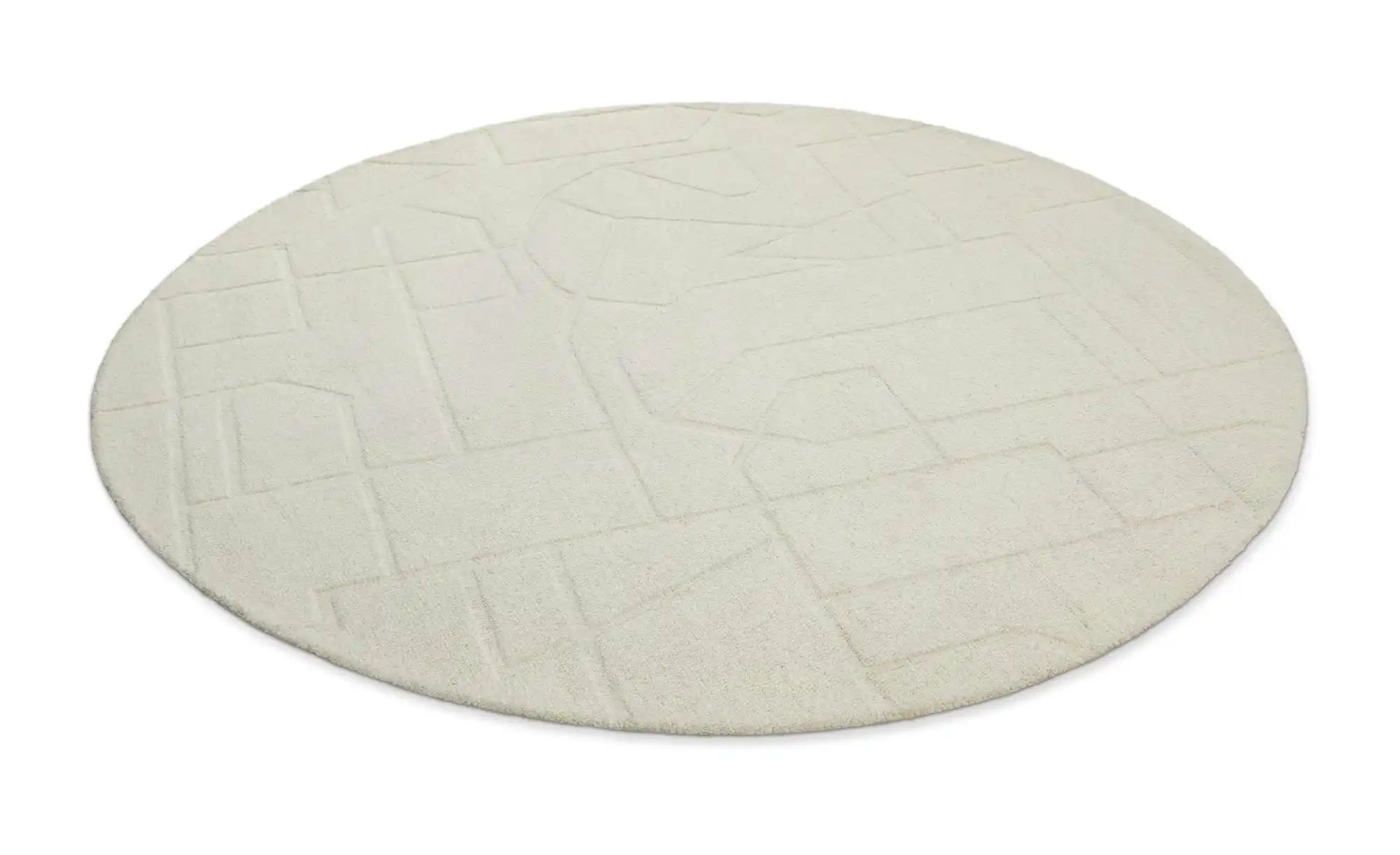 WECONhome Teppich   ¦ creme ¦ Synthetische Fasern ¦ Maße (cm): B: 200 H: 6 günstig online kaufen