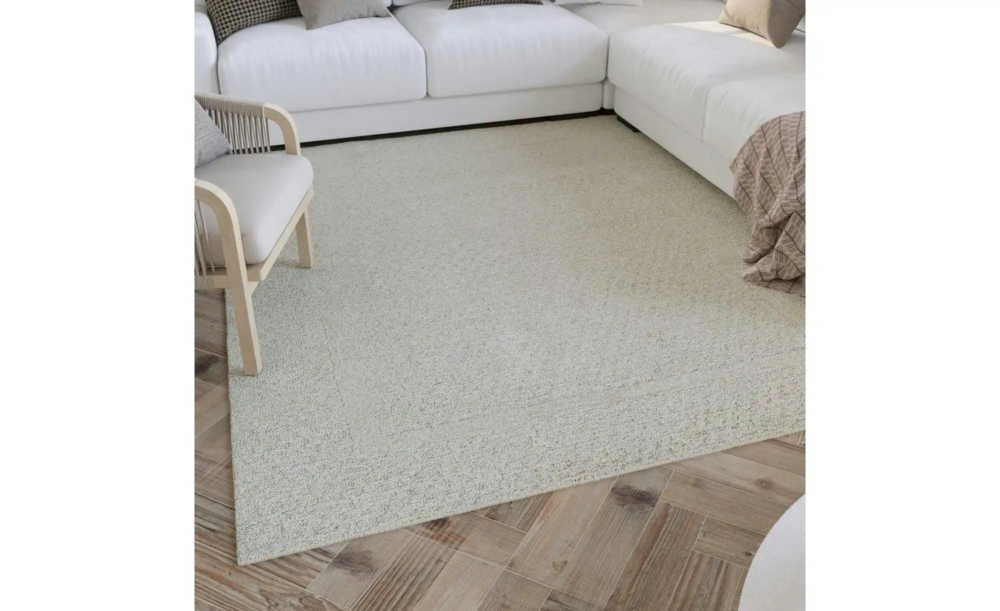 Thumbnail - WECONhome Teppich   ¦ creme ¦ Wolle ¦ Maße (cm): B: 40 H: 10 Teppiche > Wohnteppiche - Höffner