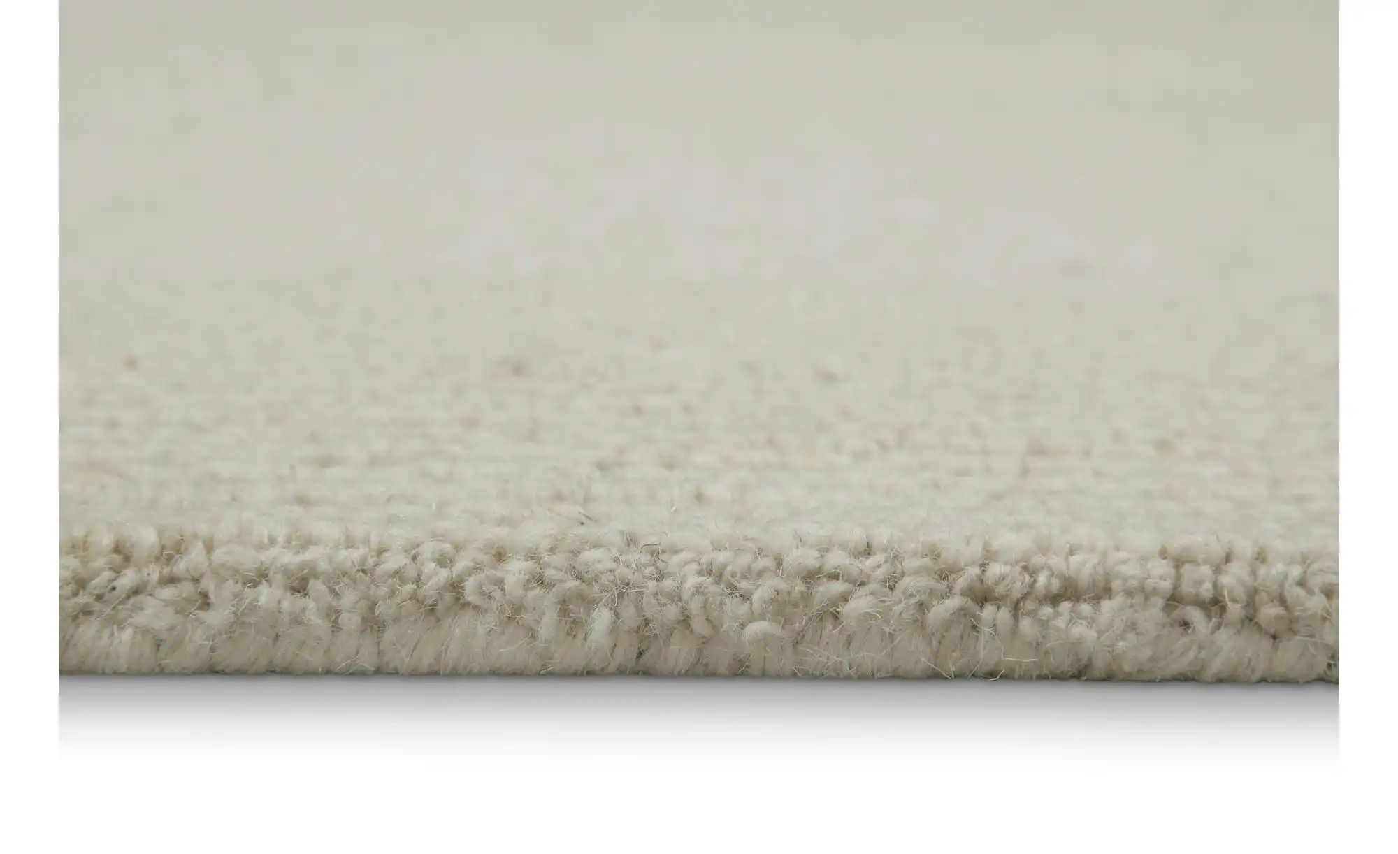 WECONhome Teppich   ¦ creme ¦ Wolle ¦ Maße (cm): B: 80 H: 10 Teppiche > Woh günstig online kaufen