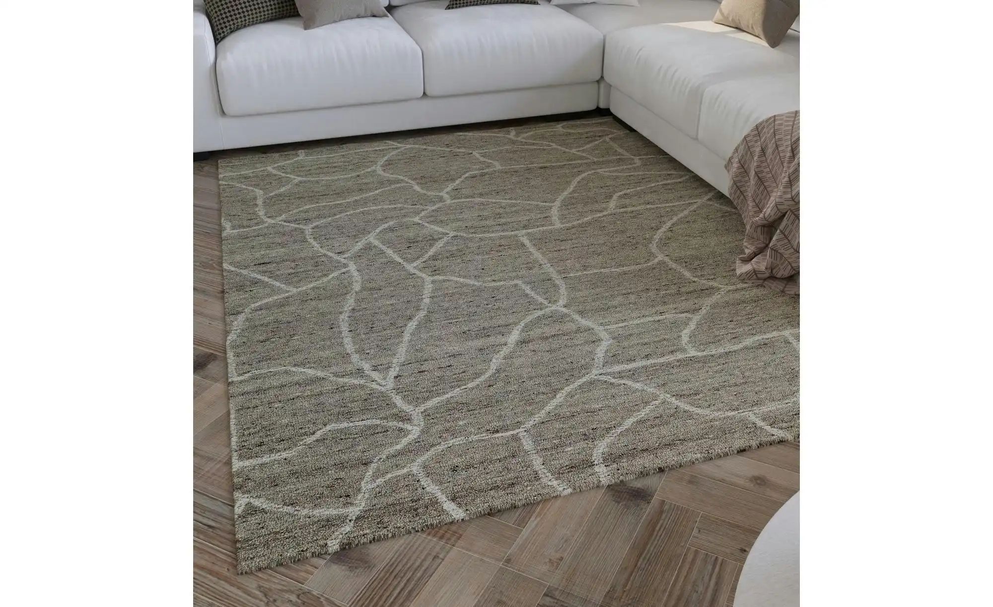 Thumbnail - WECONhome Teppich   ¦ braun ¦ Wolle ¦ Maße (cm): B: 40 H: 10 Teppiche > Wohnteppiche - Höffner