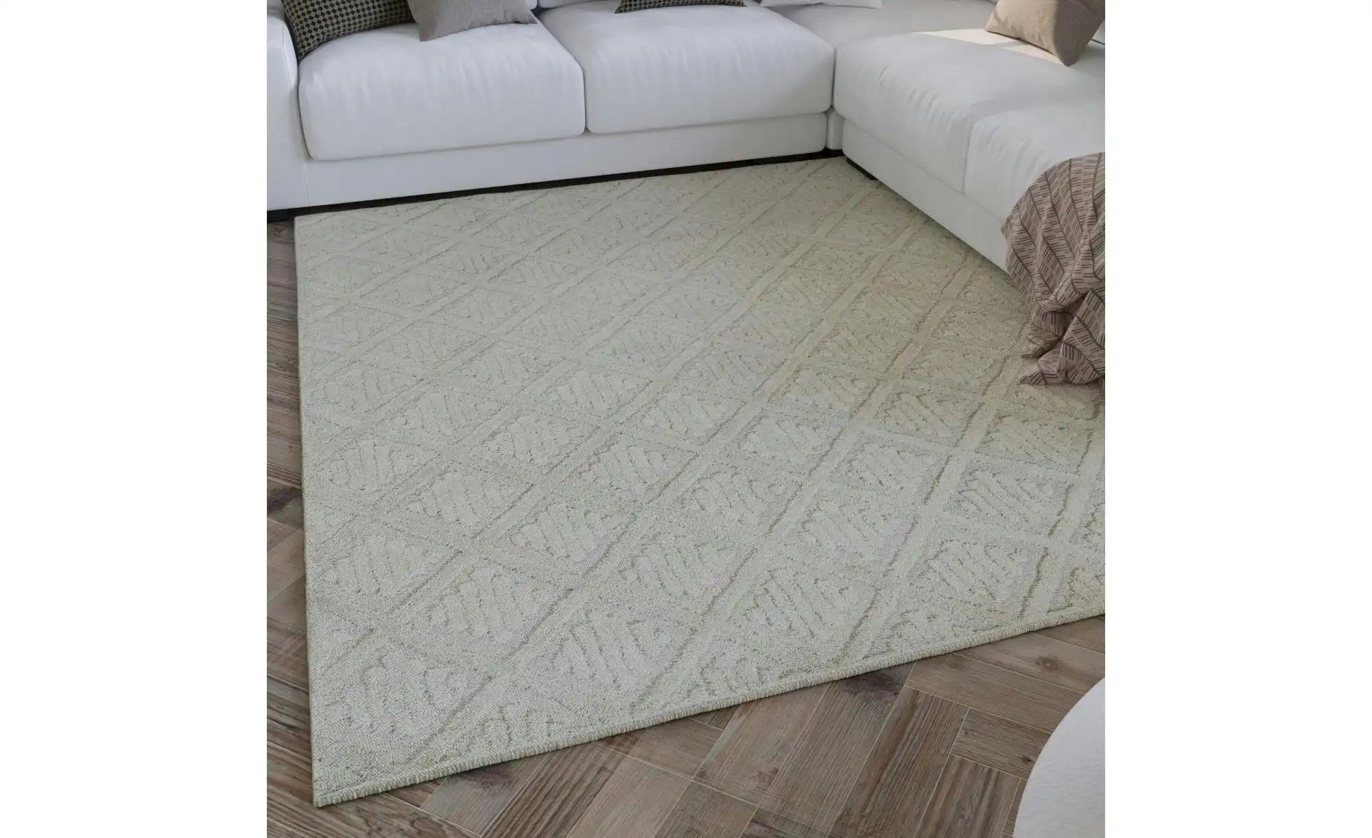 WECONhome Teppich   ¦ creme ¦ Wolle ¦ Maße (cm): B: 300 H: 10 Teppiche > Wo günstig online kaufen