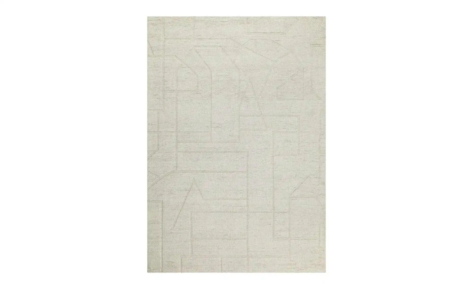 WECONhome Teppich   ¦ creme ¦ Synthetische Fasern ¦ Maße (cm): B: 110 H: 6 günstig online kaufen