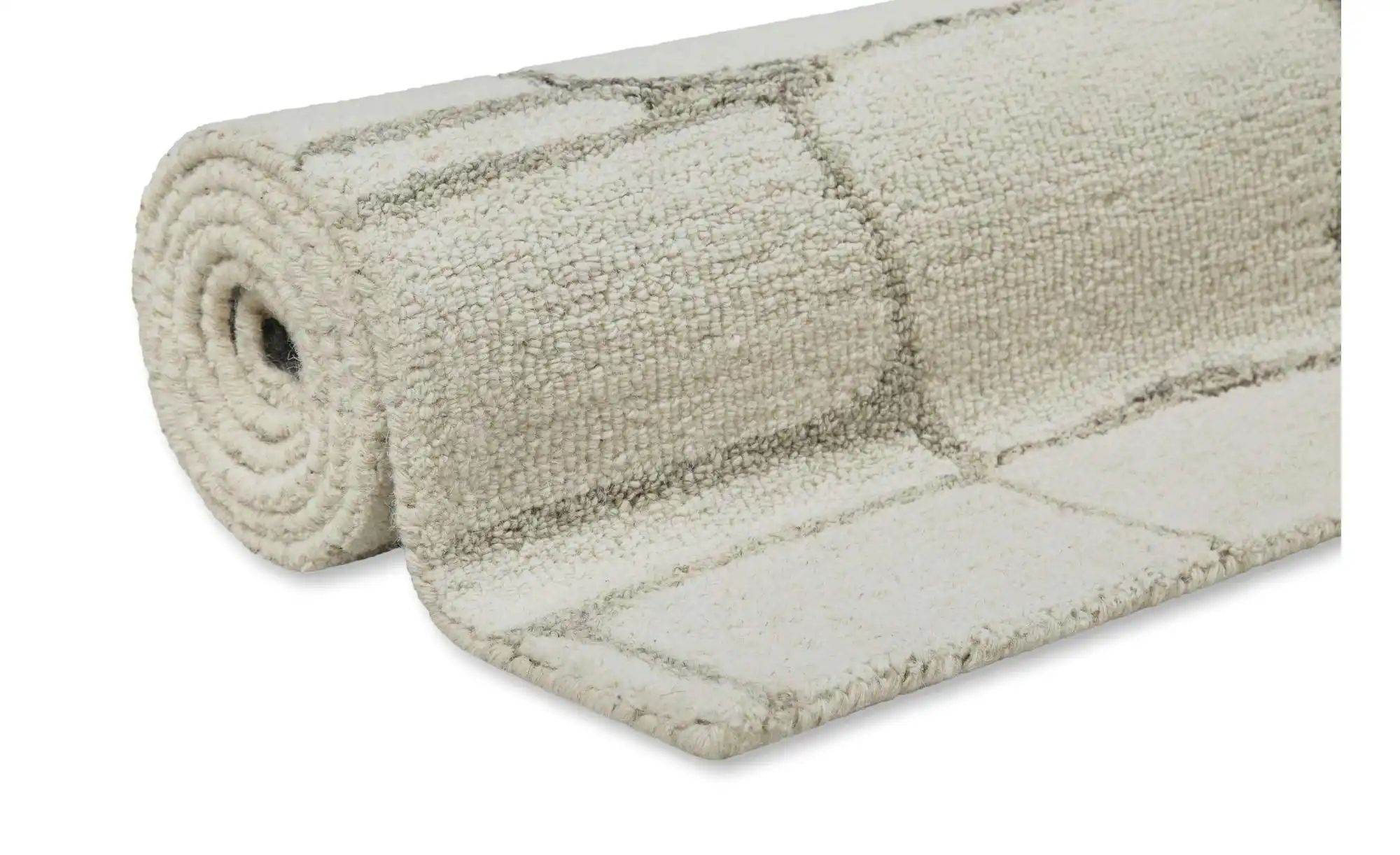 Thumbnail - WECONhome Teppich   ¦ creme ¦ Wolle ¦ Maße (cm): B: 140 Teppiche > Wohnteppiche - Höffner