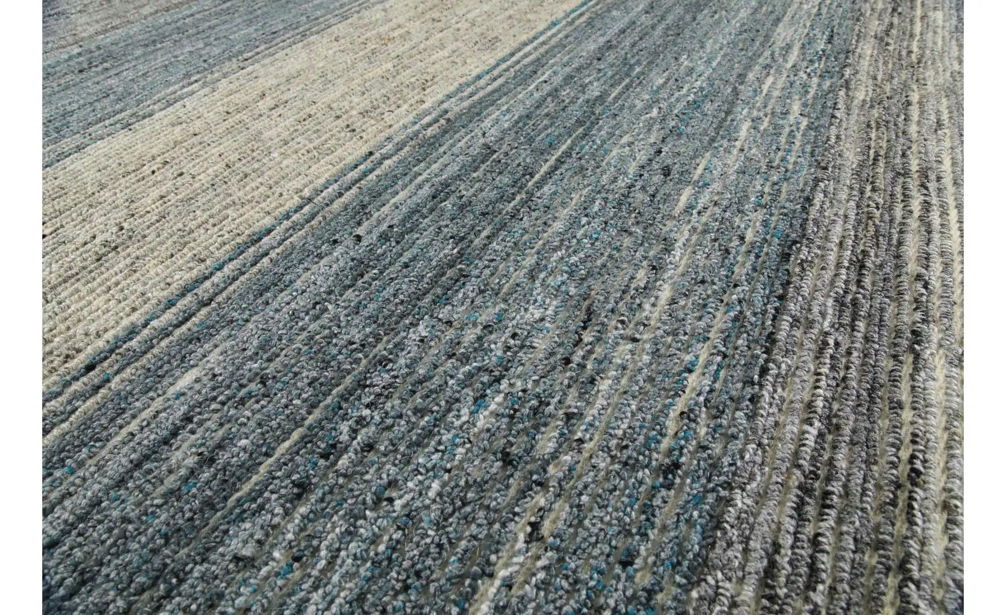 WECONhome Teppich   ¦ blau ¦ Synthetische Fasern ¦ Maße (cm): B: 70 H: 5 Te günstig online kaufen