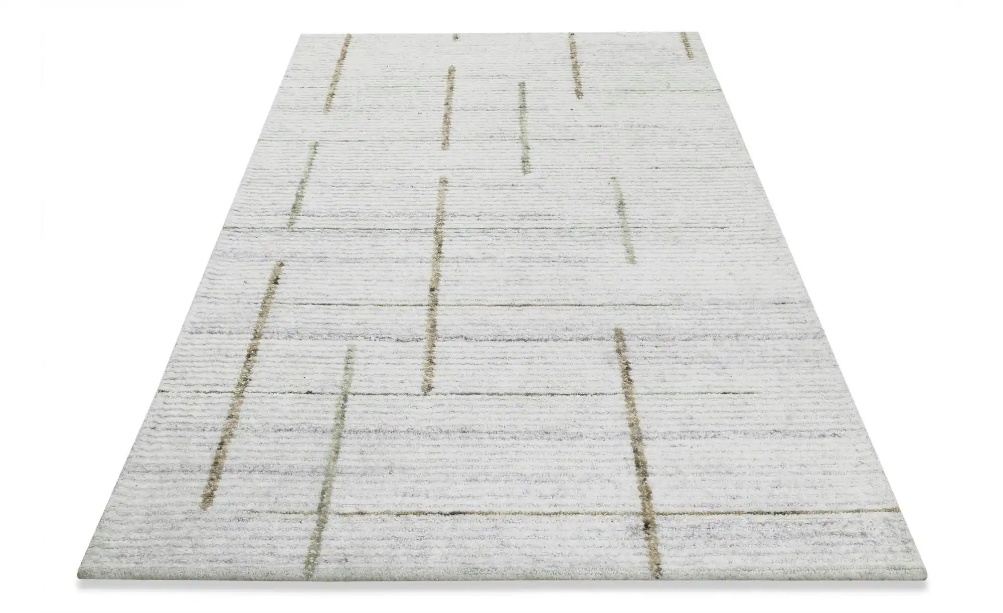 Thumbnail - WECONhome Teppich   ¦ weiß ¦ Synthetische Fasern,Wolle ¦ Maße (cm): B: 40 H: 10 Teppiche > Wohnteppiche - Höffner