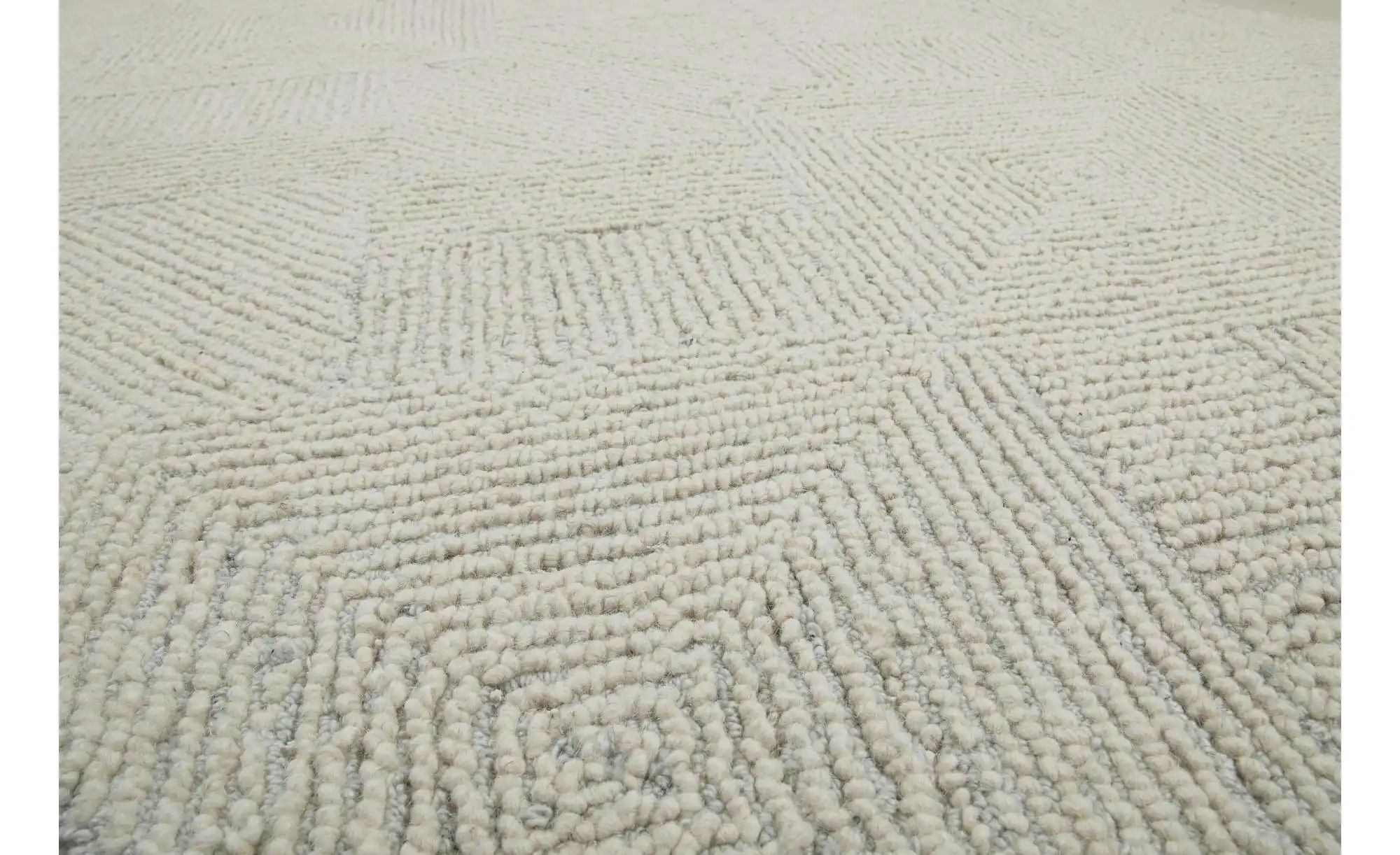 WECONhome Teppich   ¦ creme ¦ Wolle,Synthetische Fasern ¦ Maße (cm): B: 160 günstig online kaufen