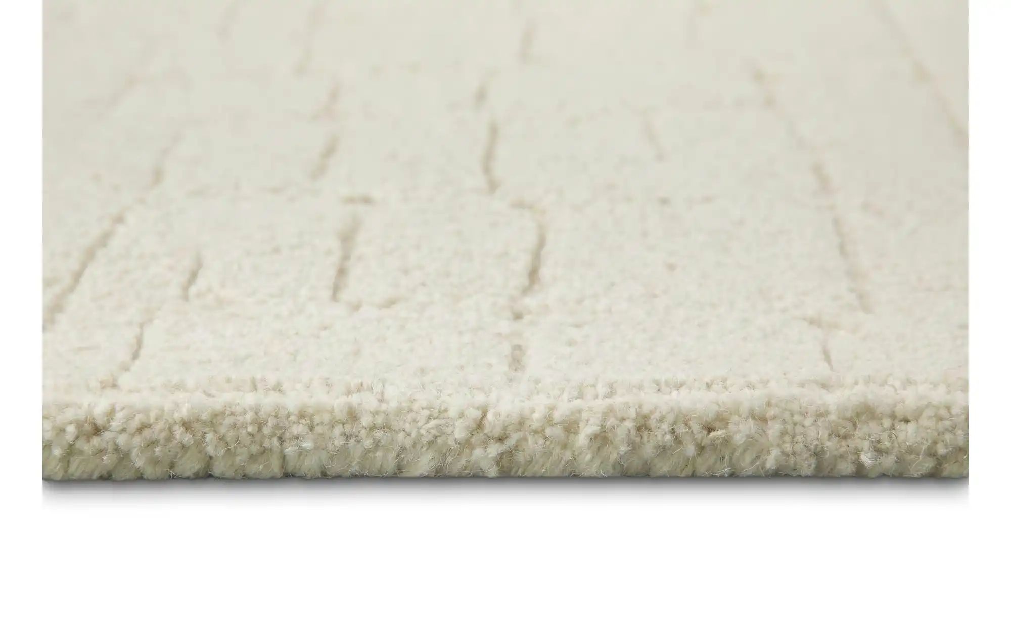 WECONhome Teppich   ¦ creme ¦ Synthetische Fasern ¦ Maße (cm): B: 70 H: 10 günstig online kaufen