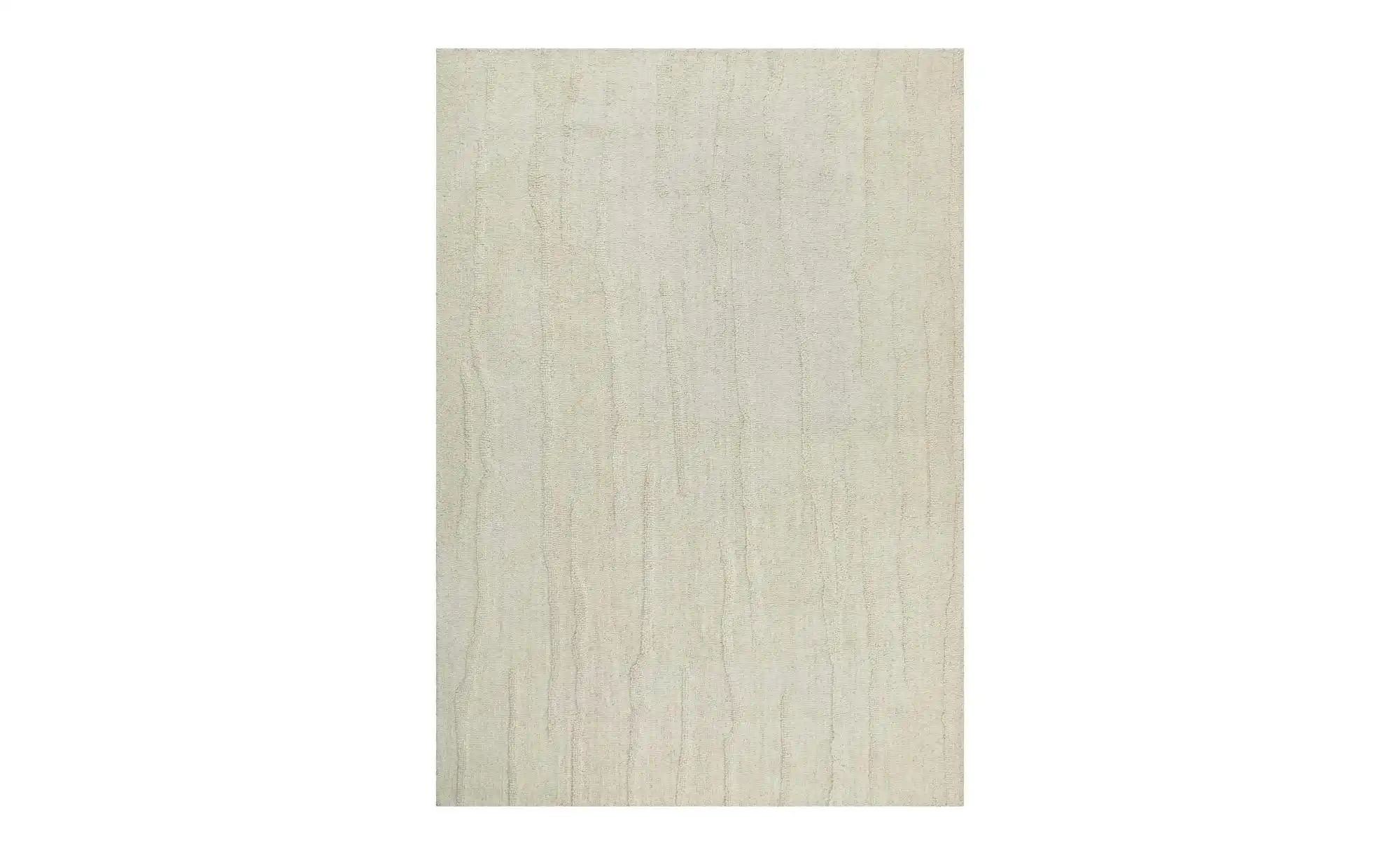 WECONhome Teppich   ¦ creme ¦ Wolle ¦ Maße (cm): B: 40 H: 10 Teppiche > Woh günstig online kaufen