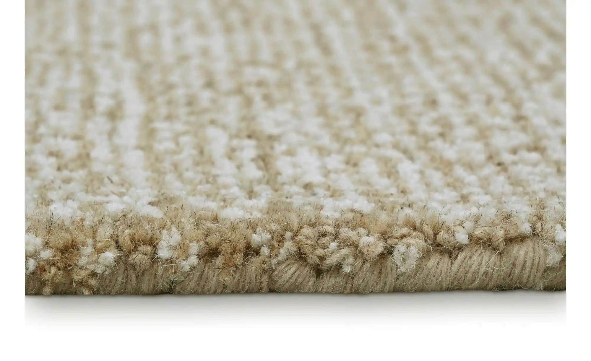 WECONhome Teppich   ¦ beige ¦ Wolle ¦ Maße (cm): B: 80 H: 5 Teppiche > Wohn günstig online kaufen