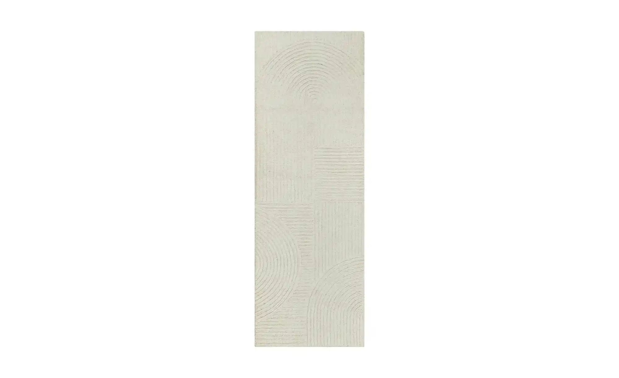 WECONhome Teppich   ¦ creme ¦ Wolle ¦ Maße (cm): B: 80 H: 10 Teppiche > Woh günstig online kaufen