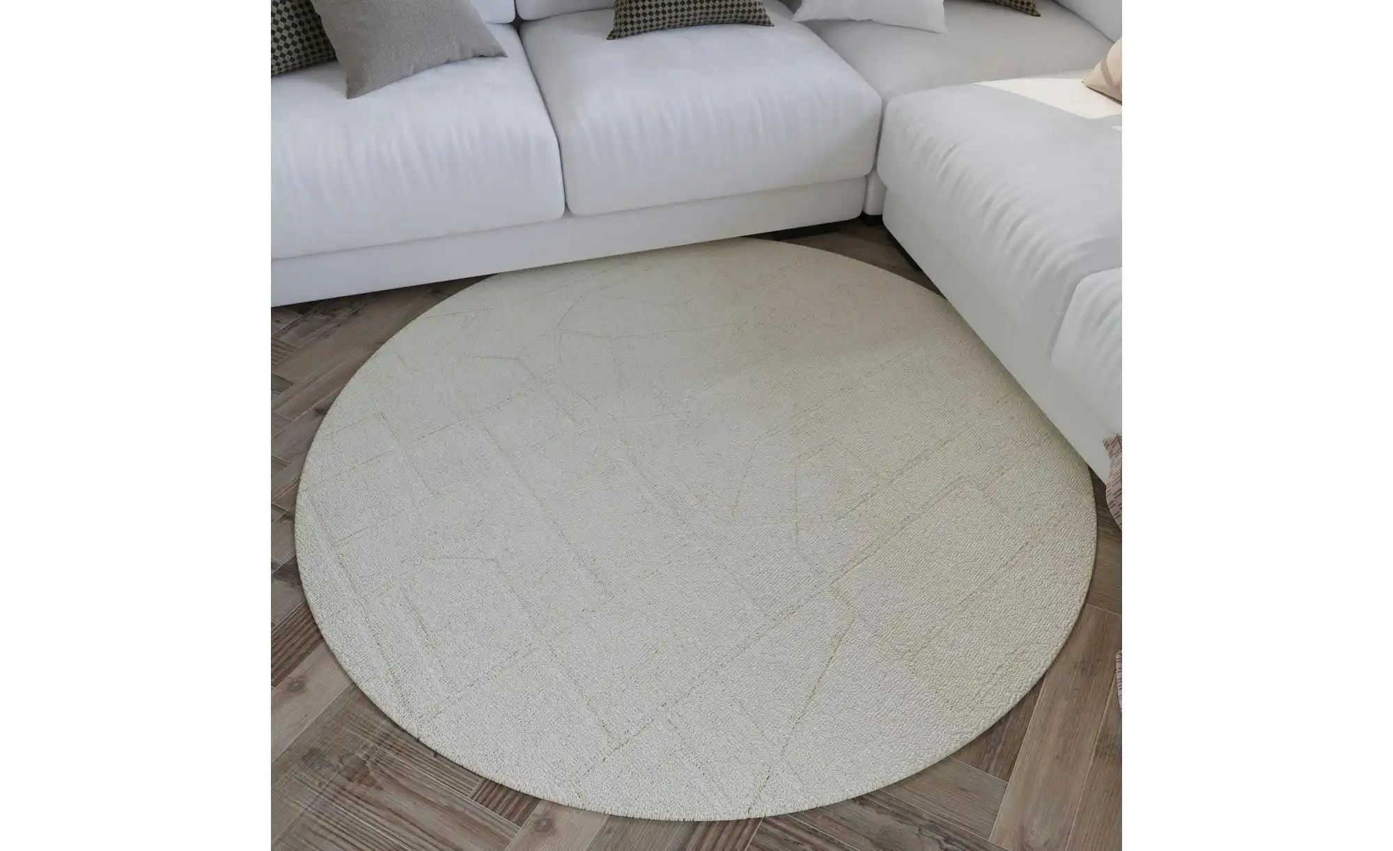 WECONhome Teppich   ¦ creme ¦ Synthetische Fasern ¦ Maße (cm): B: 180 H: 6 günstig online kaufen