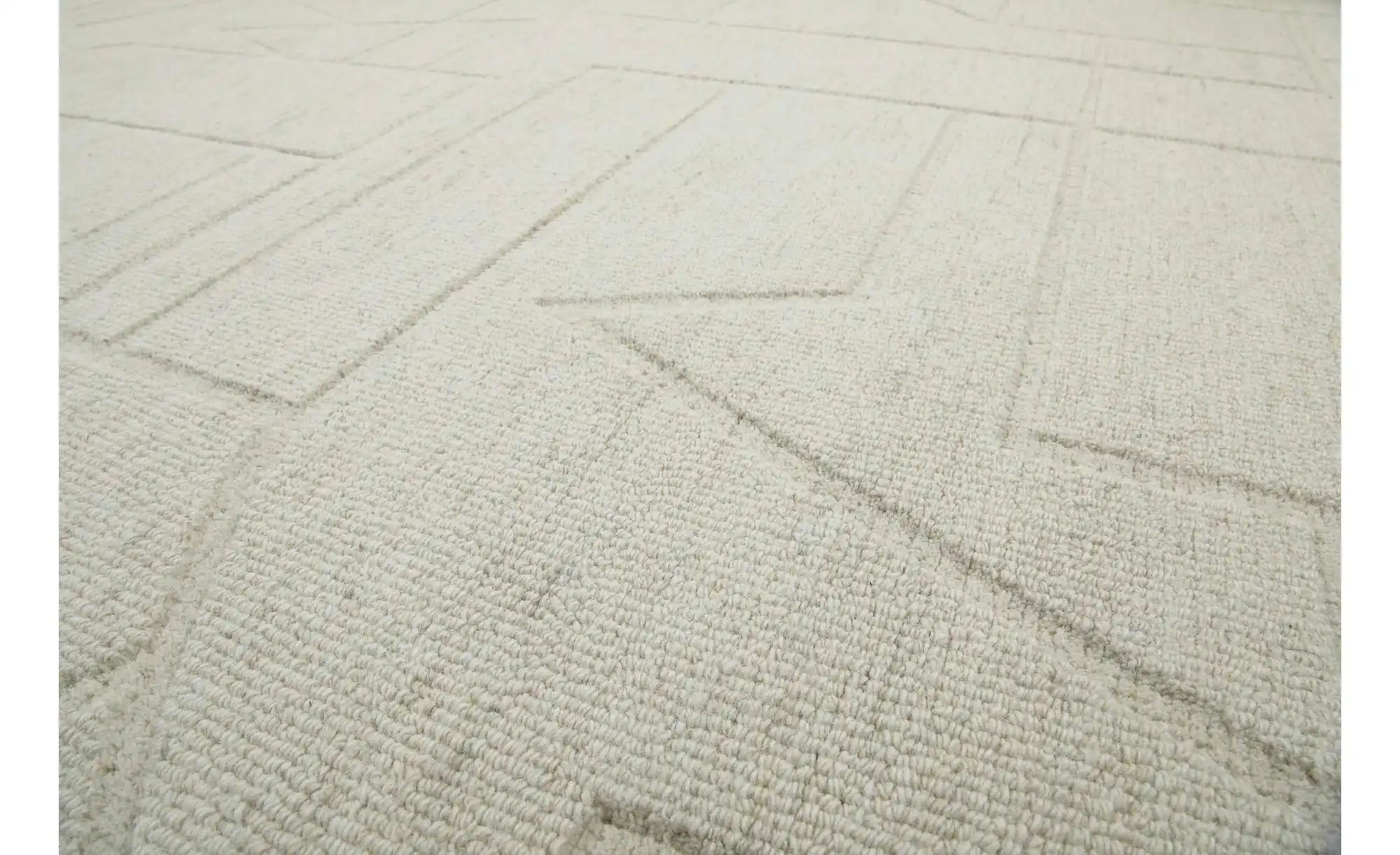 WECONhome Teppich   ¦ creme ¦ Synthetische Fasern ¦ Maße (cm): B: 200 H: 6 günstig online kaufen
