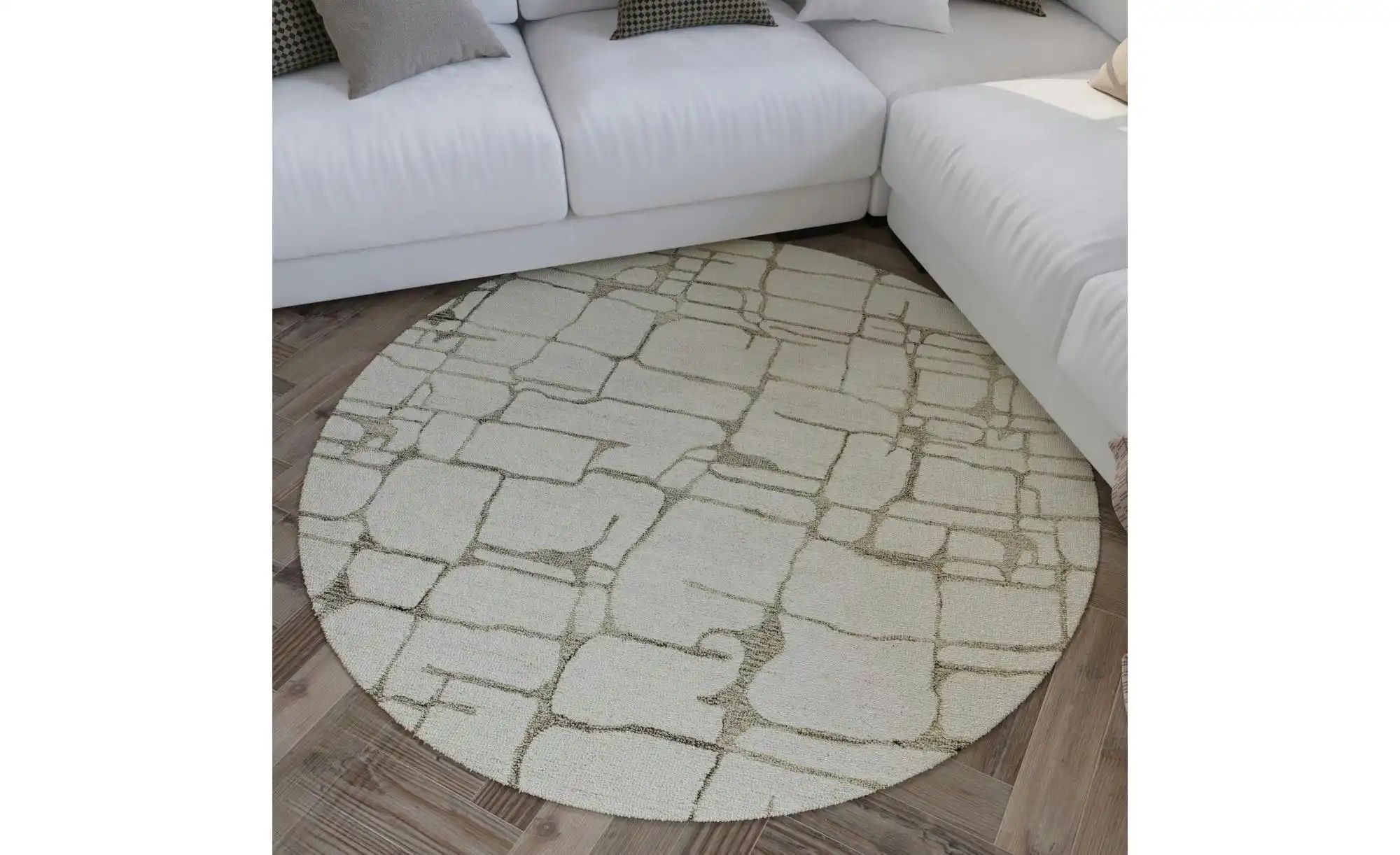 Thumbnail - WECONhome Teppich   ¦ creme ¦ Wolle ¦ Maße (cm): B: 180 H: 5 Teppiche > Wohnteppiche - Höffner