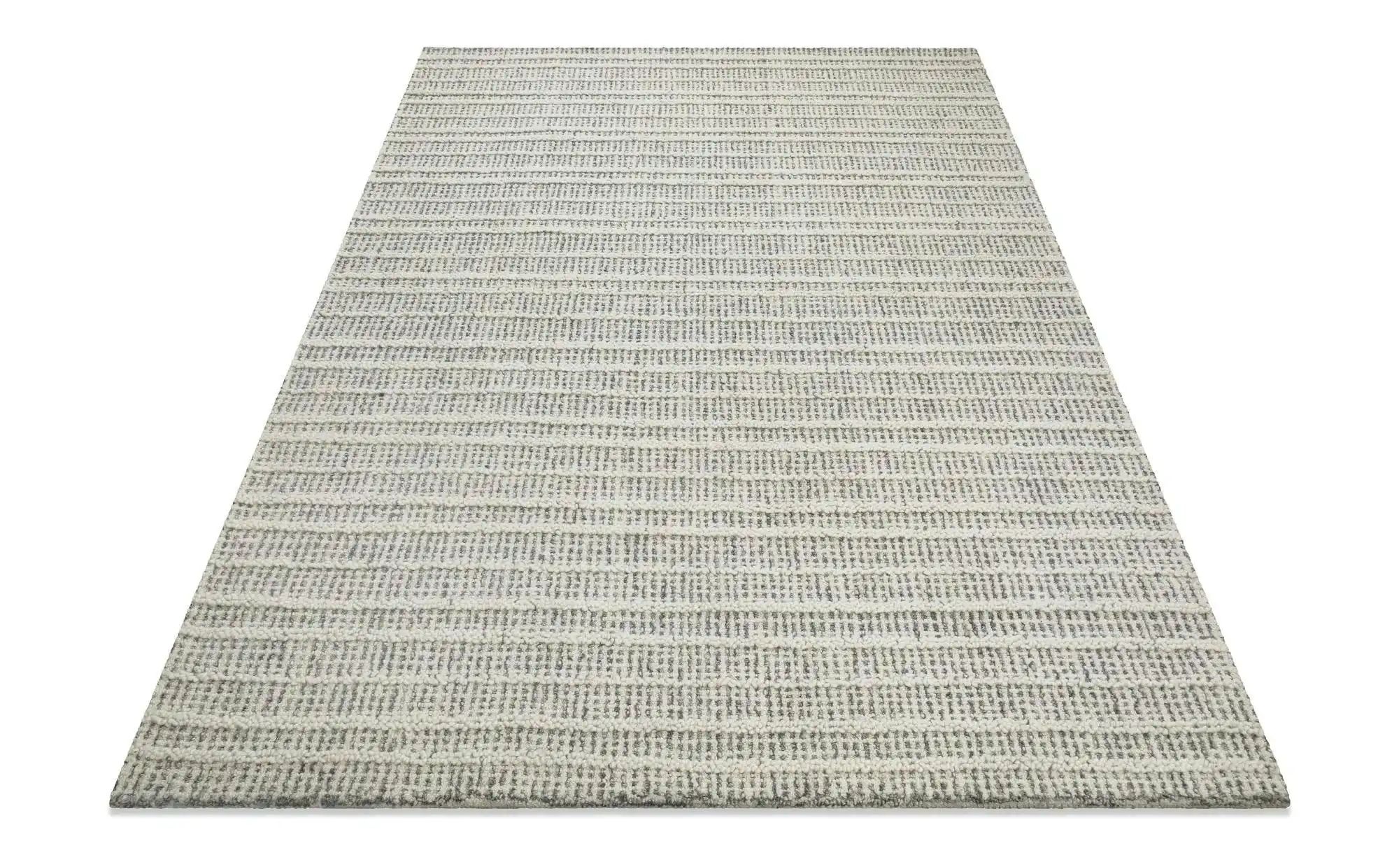 WECONhome Teppich   ¦ grau ¦ Wolle ¦ Maße (cm): B: 70 H: 10 Teppiche > Wohn günstig online kaufen